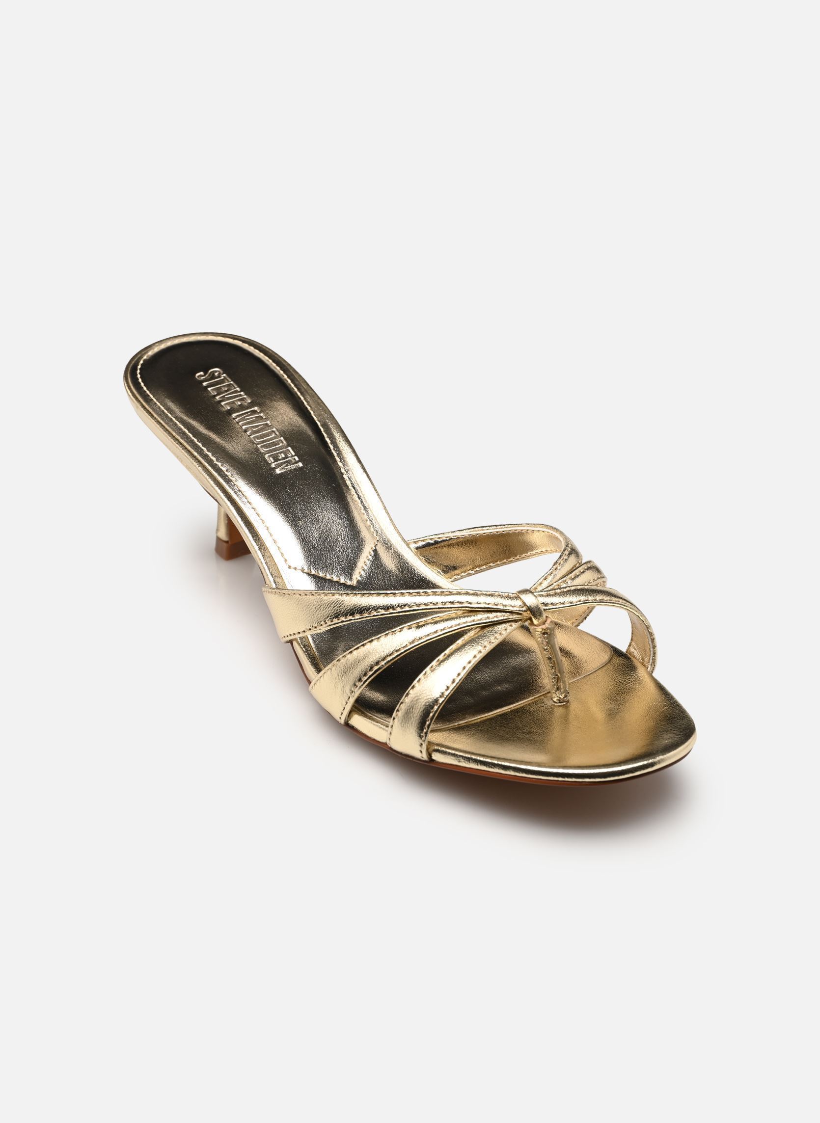 Pantoletten und Clogs Cary damen gold und bronze Steve Madden Pantoletten und Clogs Cary damen gold und bronze Gold Leather