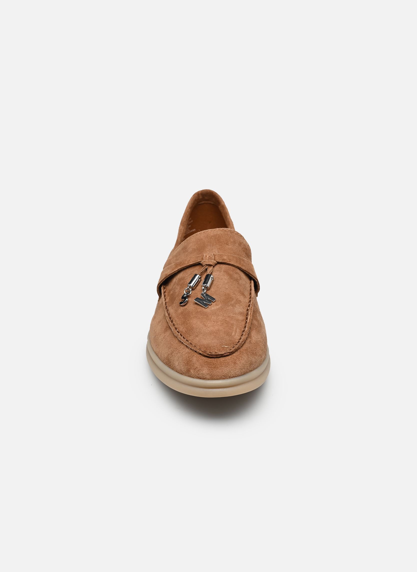 Mocassins Portland femme marron Steve Madden Mocassins Portland femme marron Cognac suede
