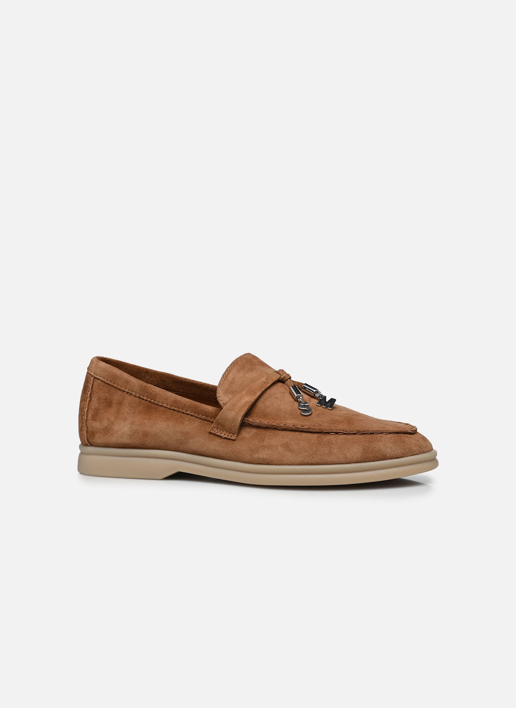 Mocassins Portland femme marron Steve Madden Mocassins Portland femme marron Cognac suede