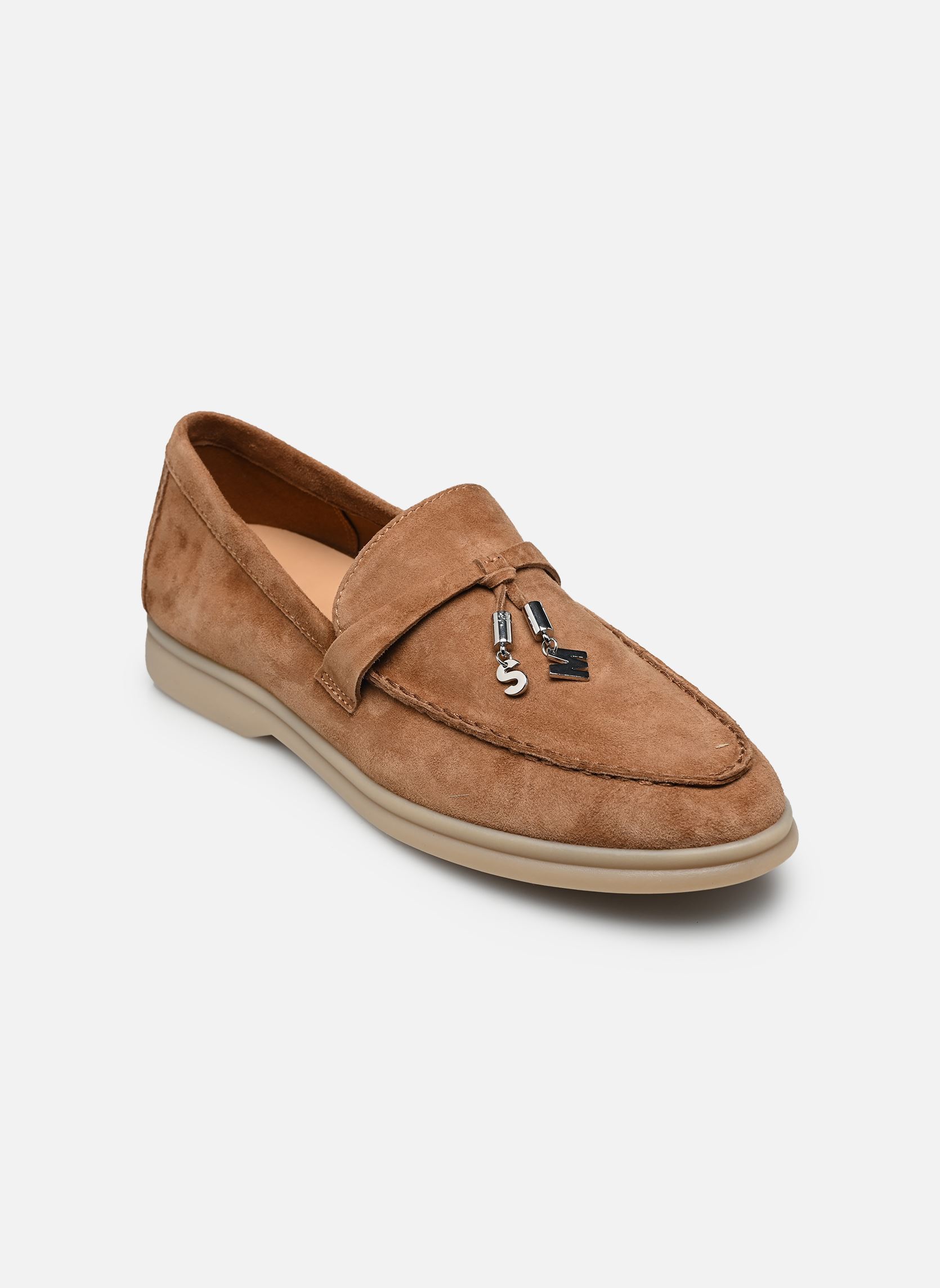 Mocassins Portland femme marron Steve Madden Mocassins Portland femme marron Cognac suede