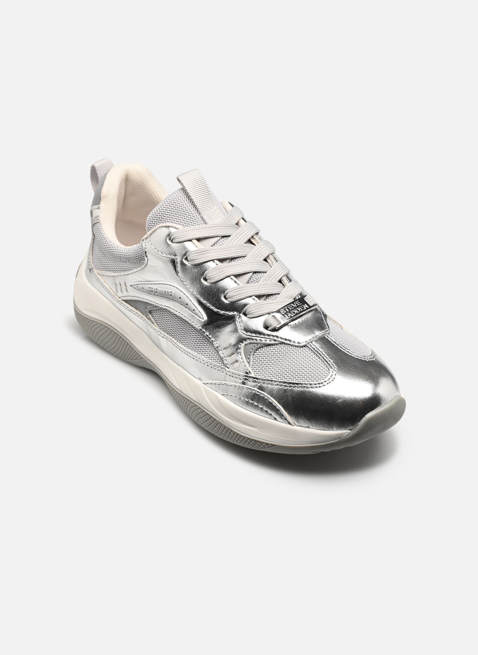 Sneakers Premio dames zilver Steve Madden Sneakers Premio dames zilver Silver