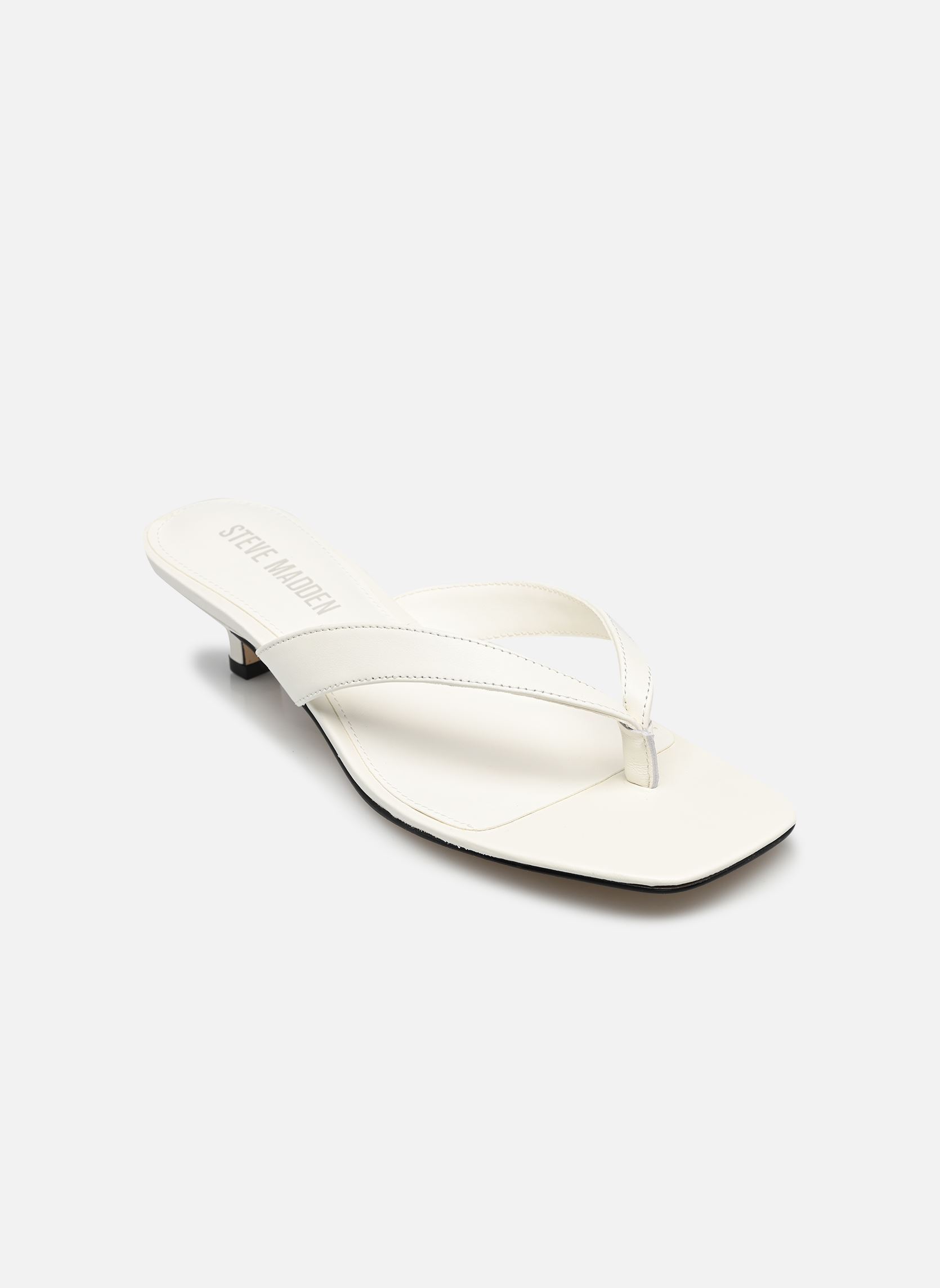 Pantoletten und Clogs Tracie damen weiß Steve Madden Pantoletten und Clogs Tracie damen weiß WHITE LEAT