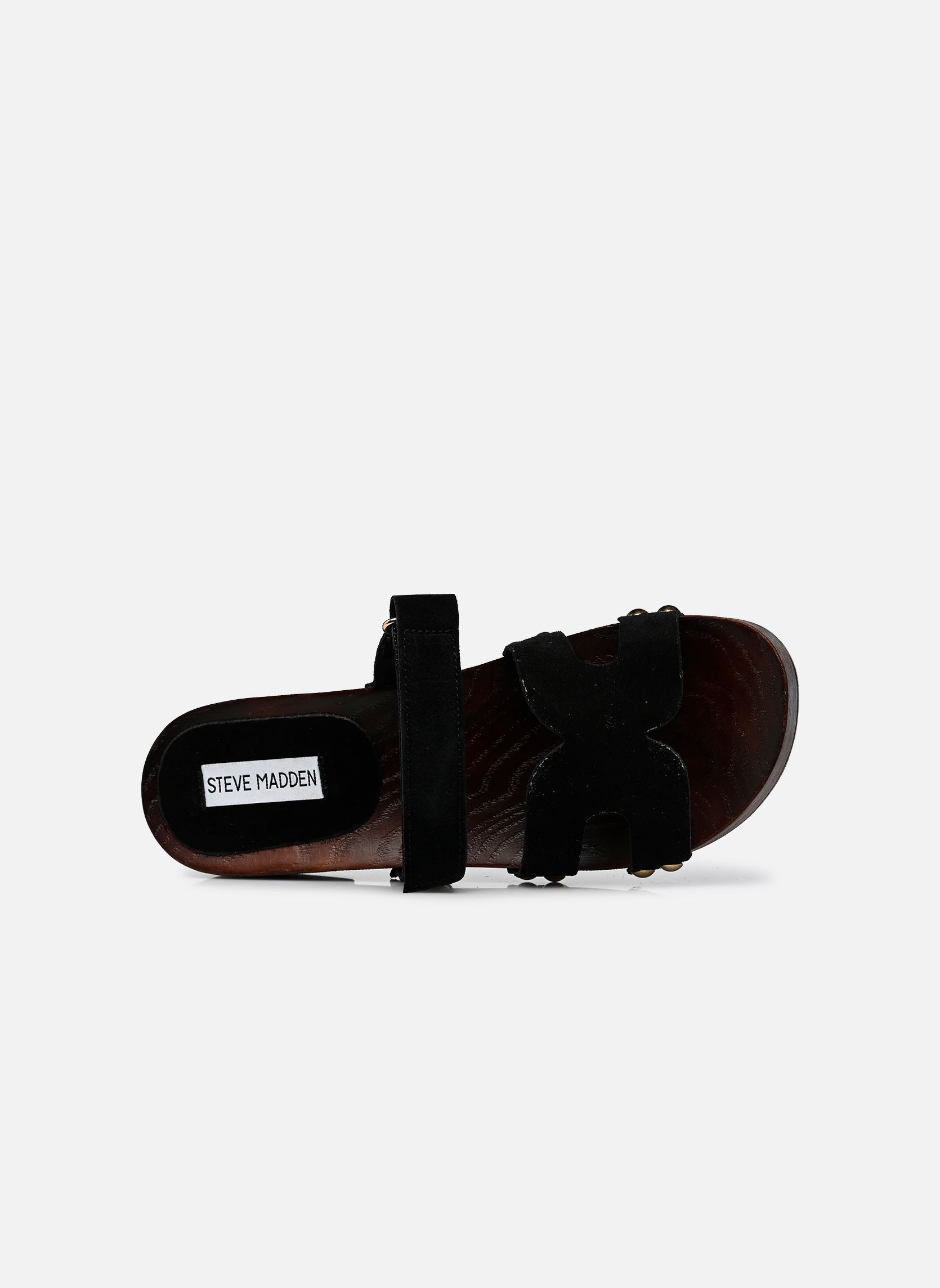 Mules Canal femme noir Steve Madden Mules Canal femme noir BLACK SUED