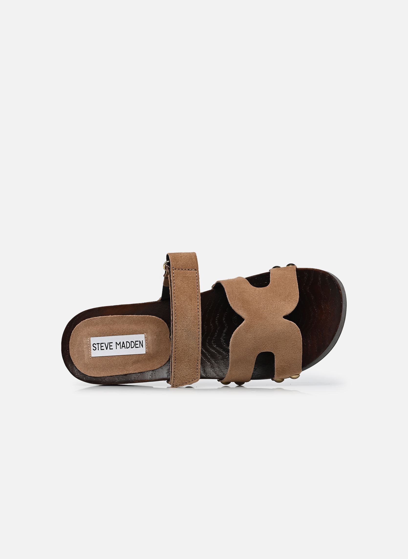 Pantoletten Canal damen braun Steve Madden Pantoletten Canal damen braun Taupe Sued