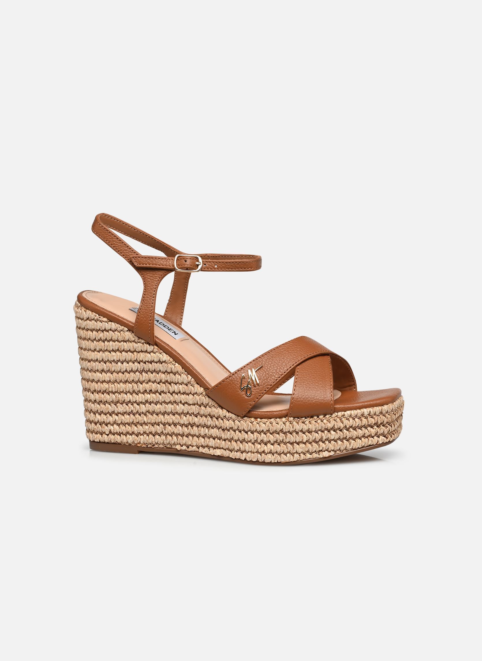 Keil- und Plateausandalen Cylo damen braun Steve Madden Keil- und Plateausandalen Cylo damen braun Tan Leathe