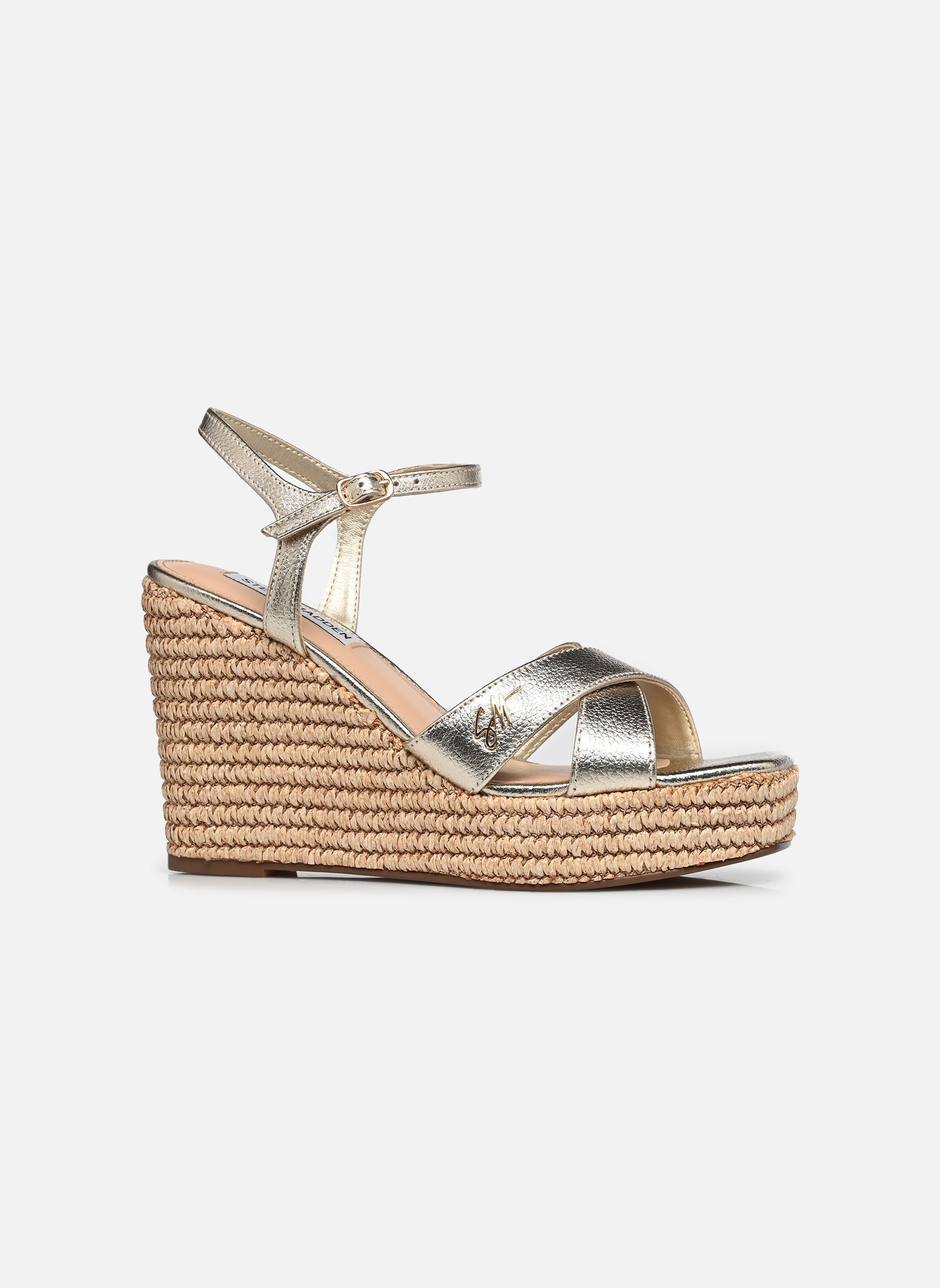 Keil- und Plateausandalen Cylo damen gold und bronze Steve Madden Keil- und Plateausandalen Cylo damen gold und bronze Gold Leath