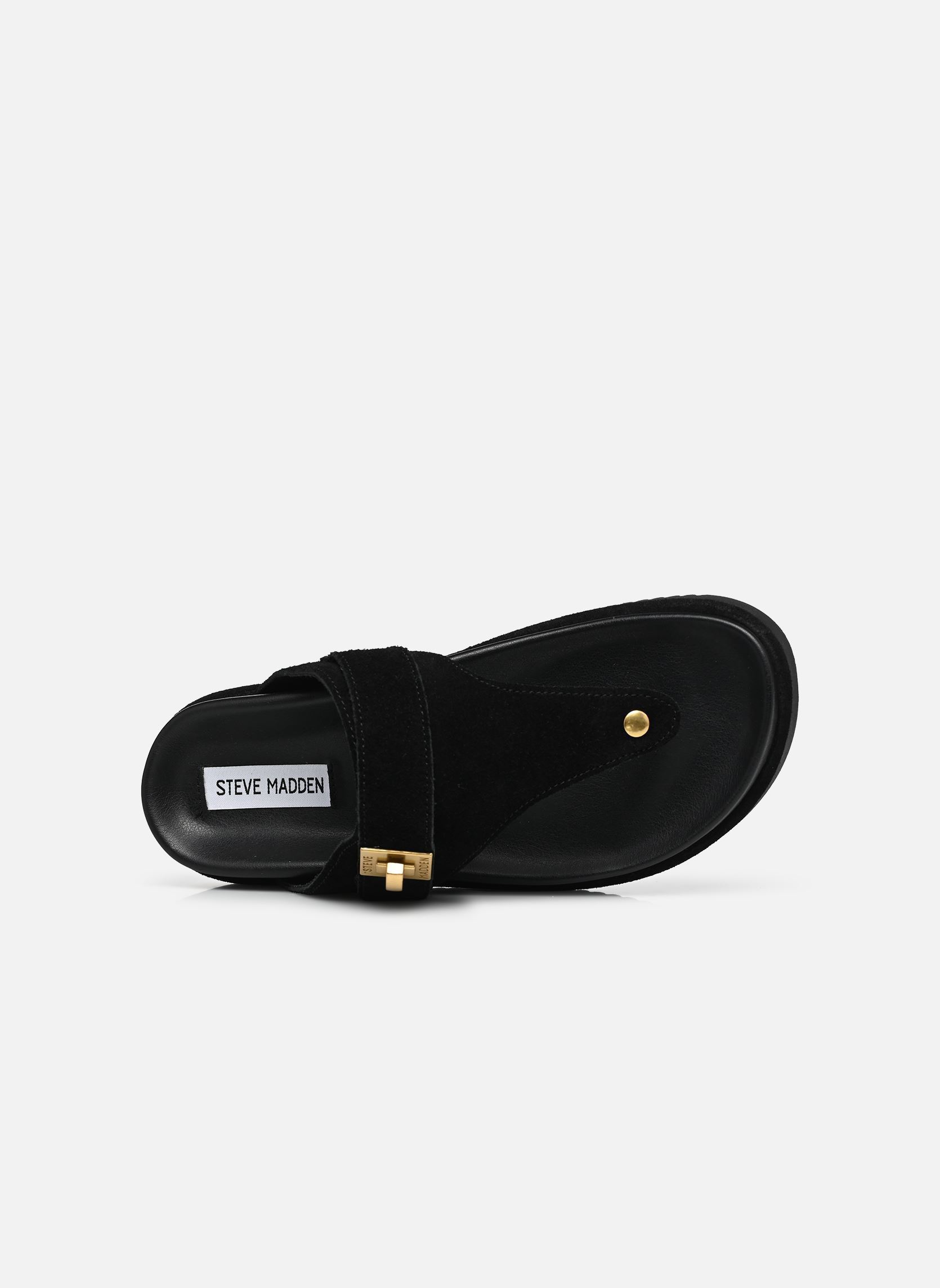 Pantoletten und Clogs Tuned-IN damen schwarz Steve Madden Pantoletten und Clogs Tuned-IN damen schwarz BLACK SUED