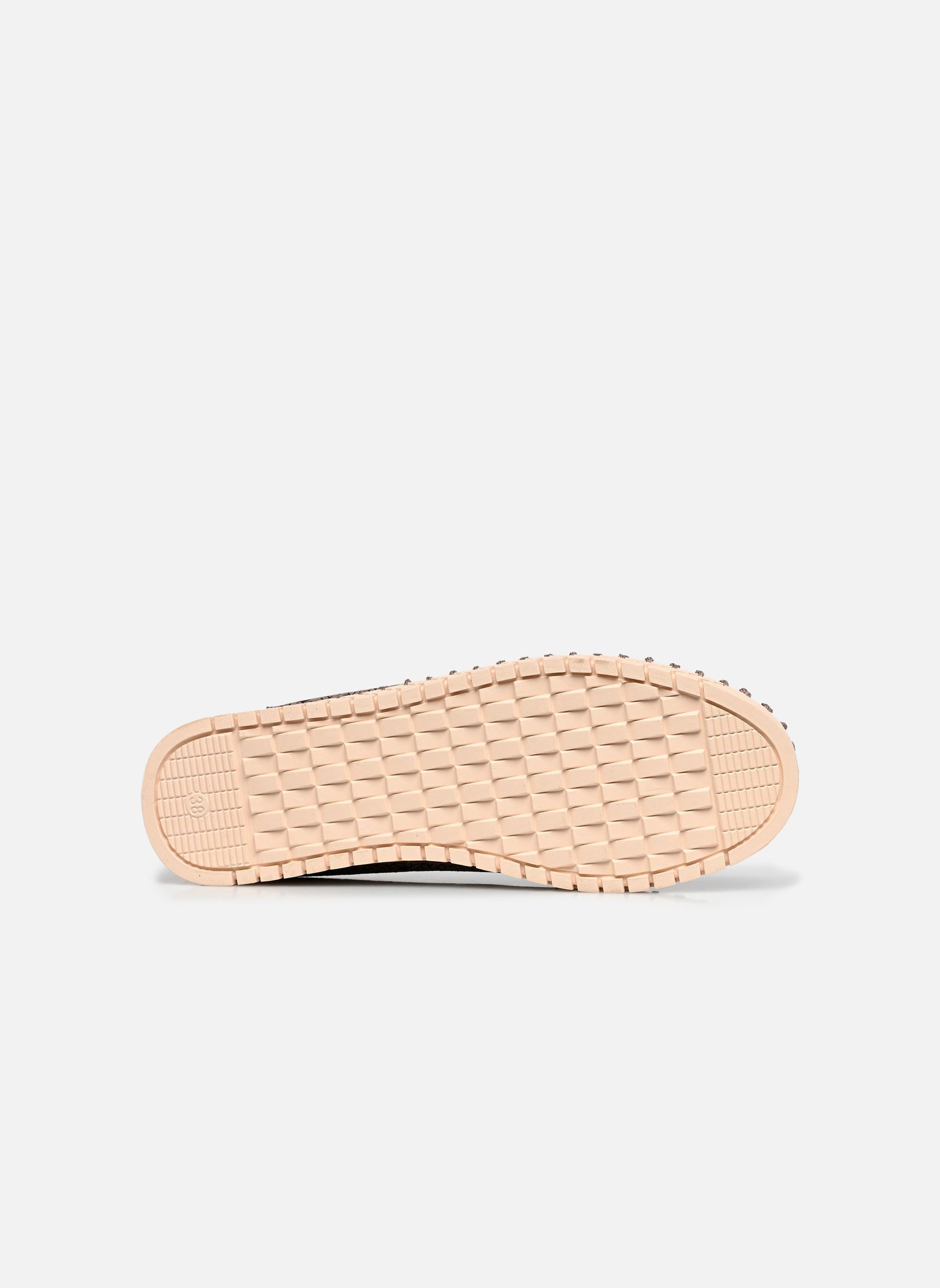 Baskets P-VICK femme marron PLUUM Baskets P-VICK femme marron KAKI TAUPE