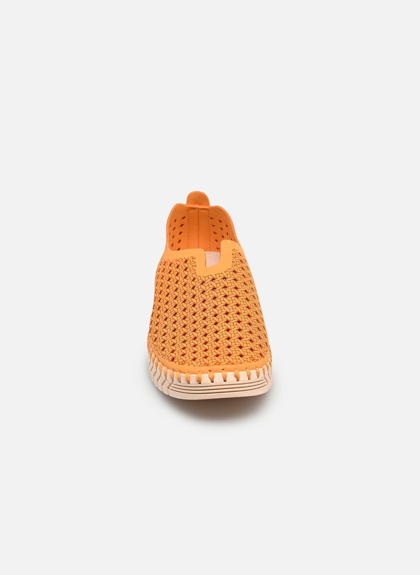 Baskets P-VICK femme orange PLUUM Baskets P-VICK femme orange ORANGE