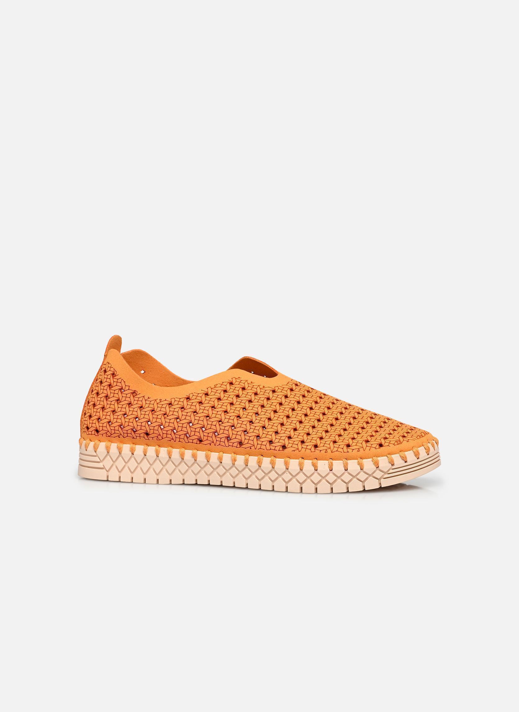 Baskets P-VICK femme orange PLUUM Baskets P-VICK femme orange ORANGE