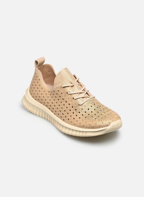 PLUUM Niedrige Sneaker P-CARO damen gold und bronze