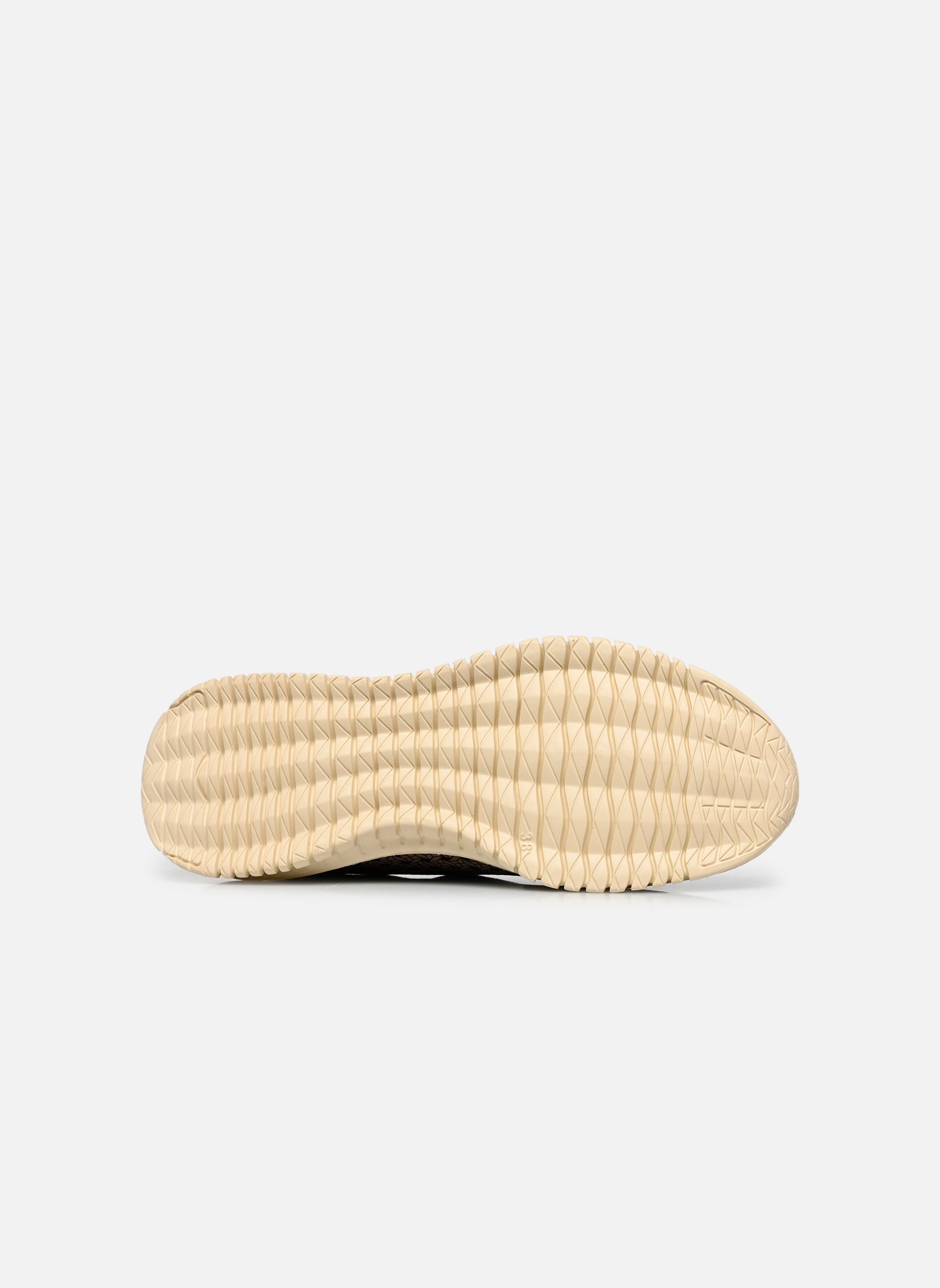 Niedrige Sneaker P-CARO damen braun PLUUM Niedrige Sneaker P-CARO damen braun KAKI TAUPE