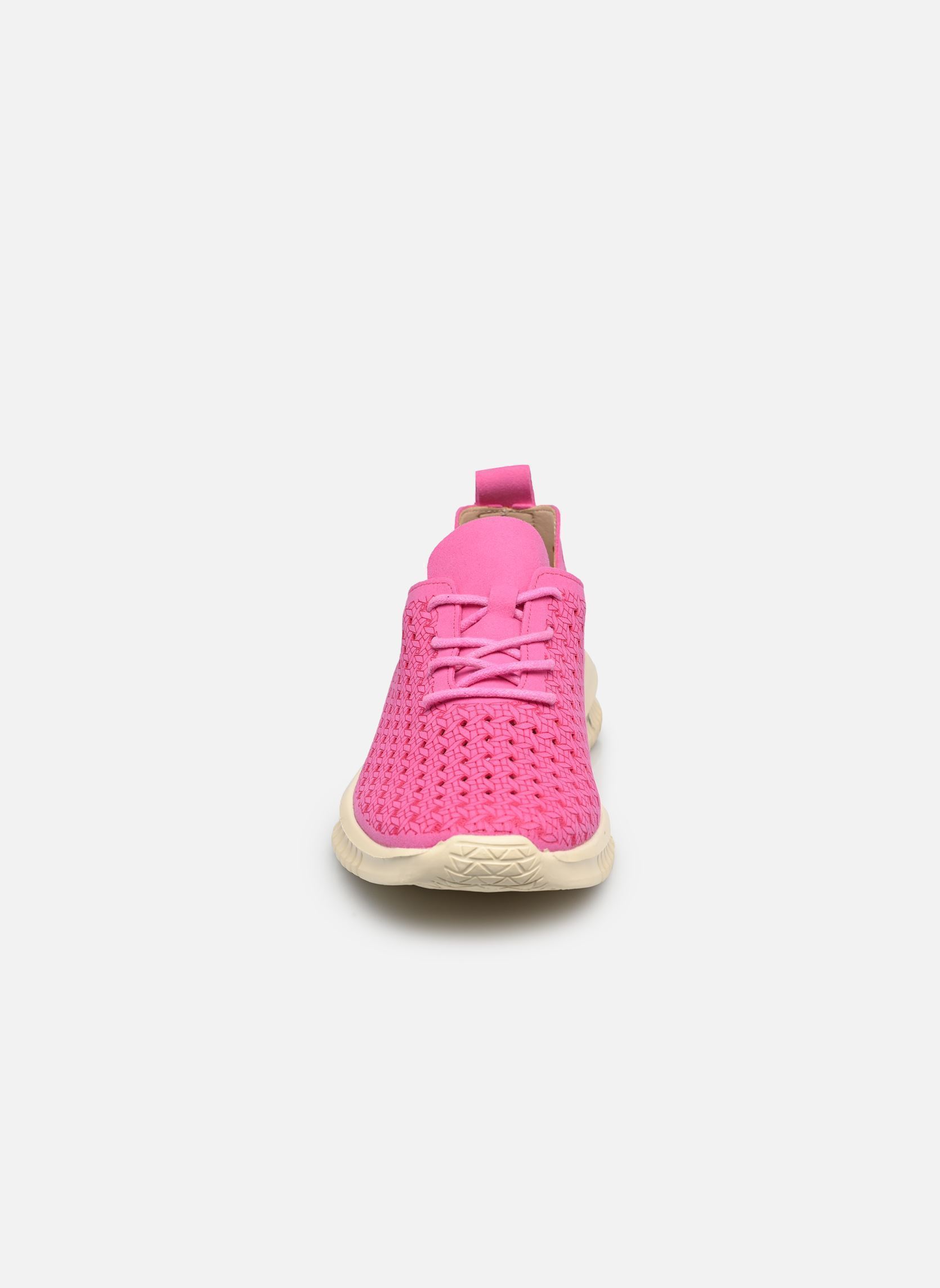 Baskets basses P-CARO femme rose PLUUM Baskets basses P-CARO femme rose FUSCHIA