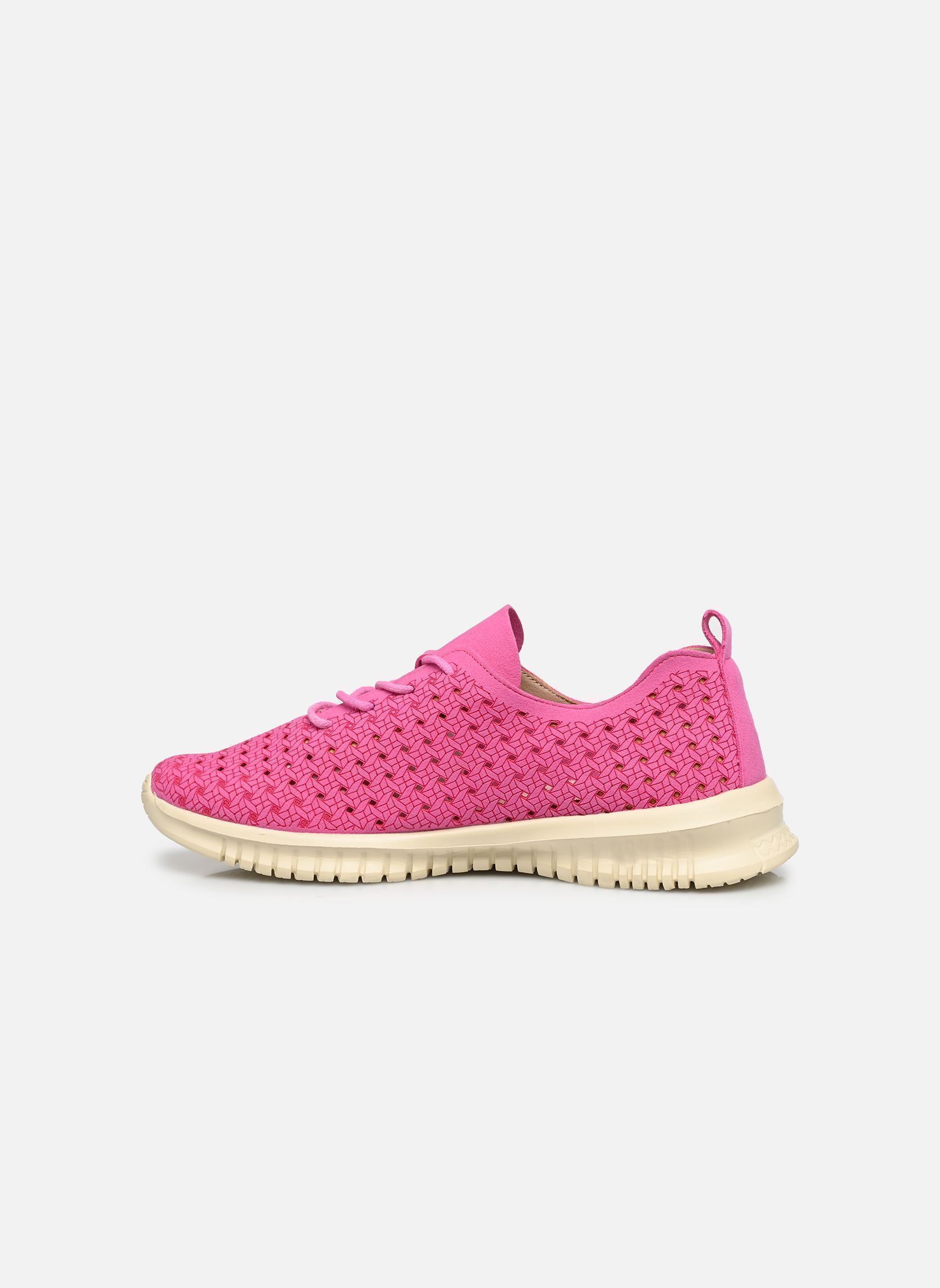 Baskets basses P-CARO femme rose PLUUM Baskets basses P-CARO femme rose FUSCHIA