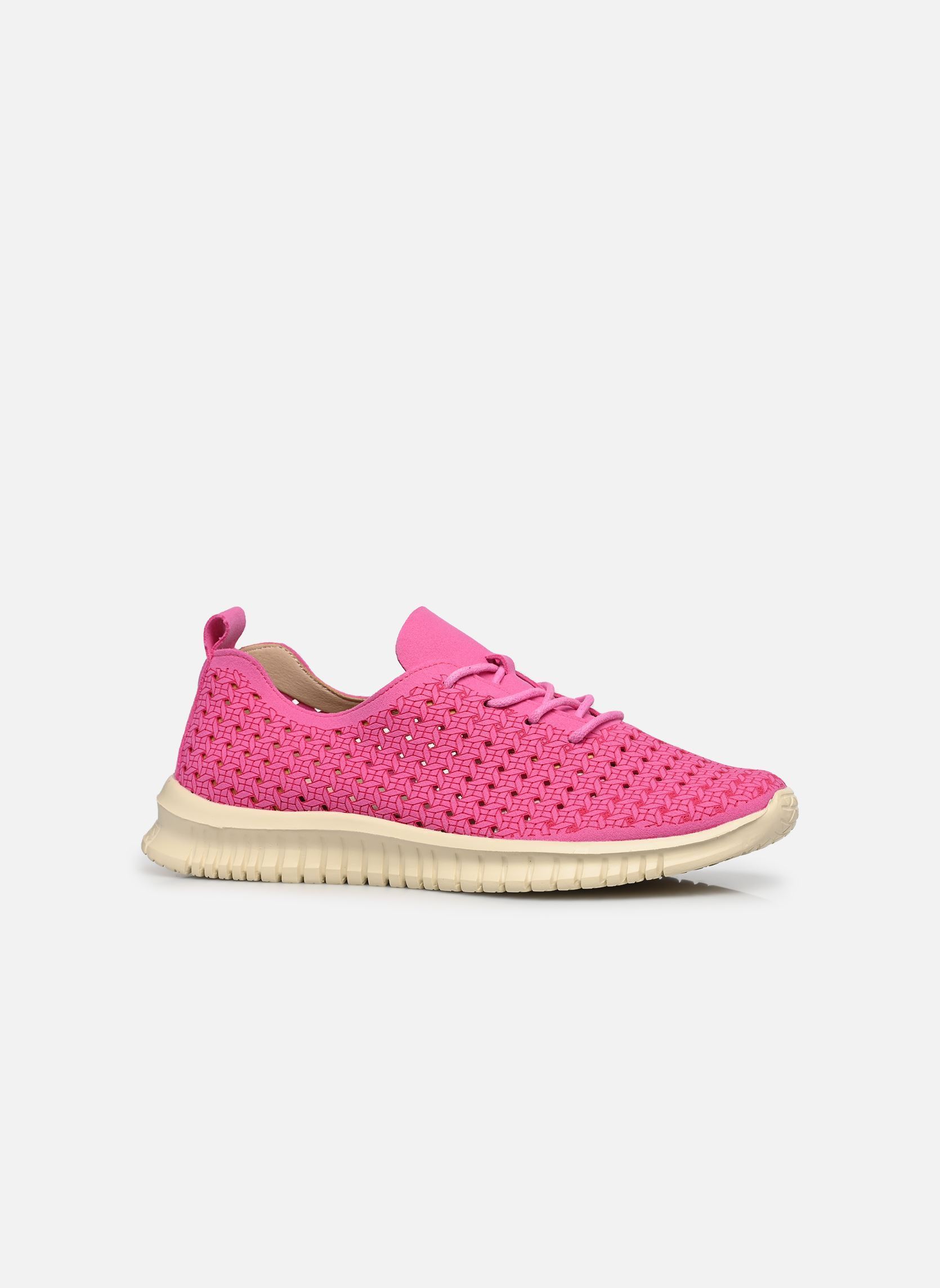 Baskets basses P-CARO femme rose PLUUM Baskets basses P-CARO femme rose FUSCHIA