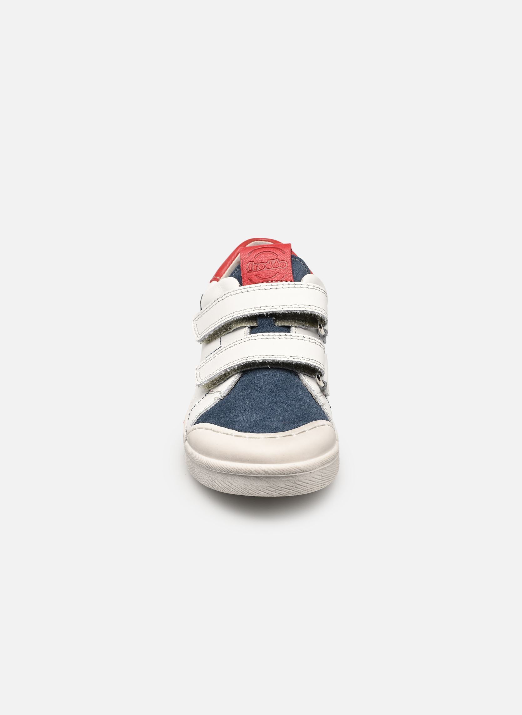 Baskets basses Rosario Football garçon blanc Froddo Baskets basses Rosario Football garçon blanc BLUE/RED