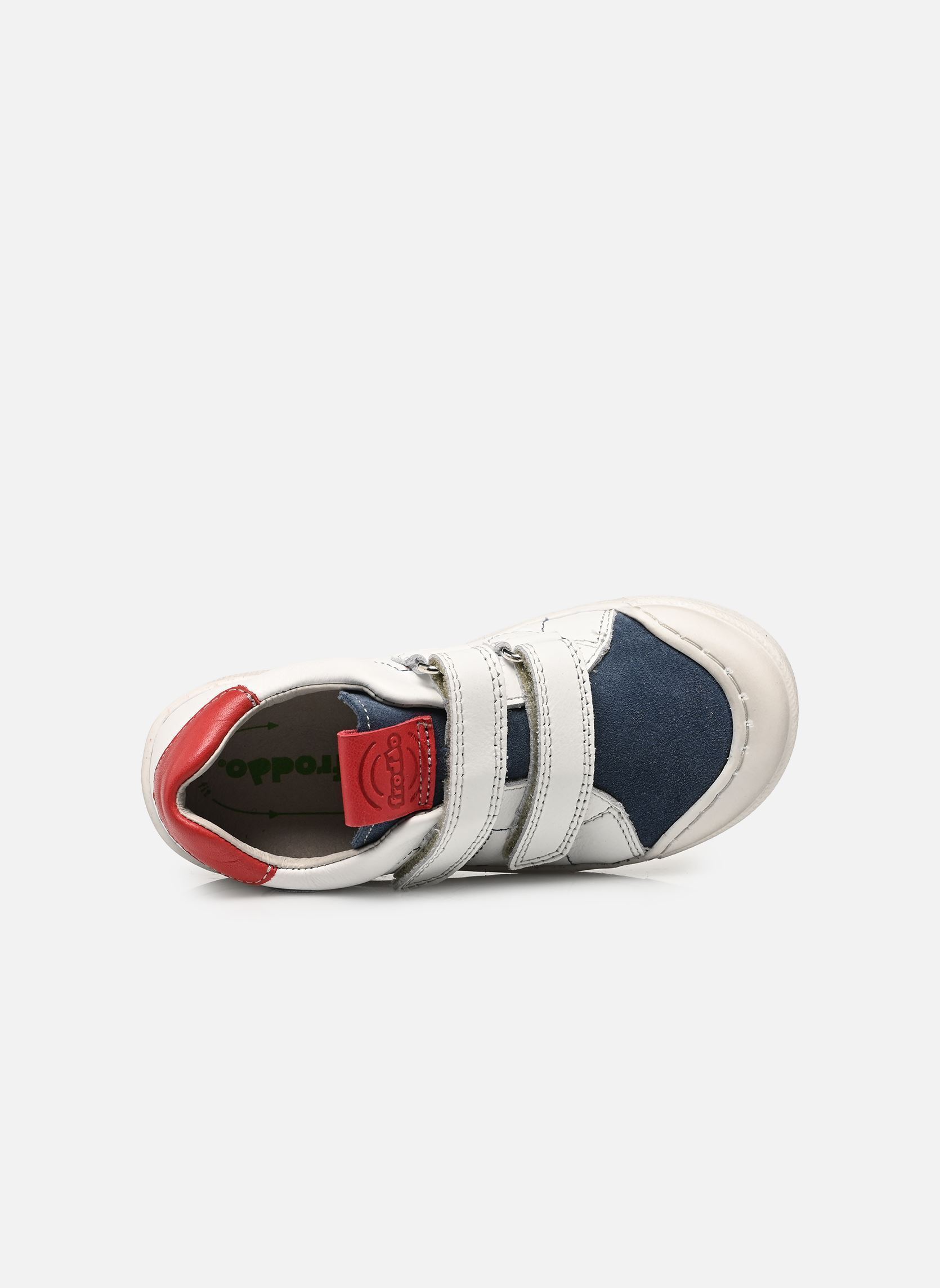 Baskets basses Rosario Football garçon blanc Froddo Baskets basses Rosario Football garçon blanc BLUE/RED