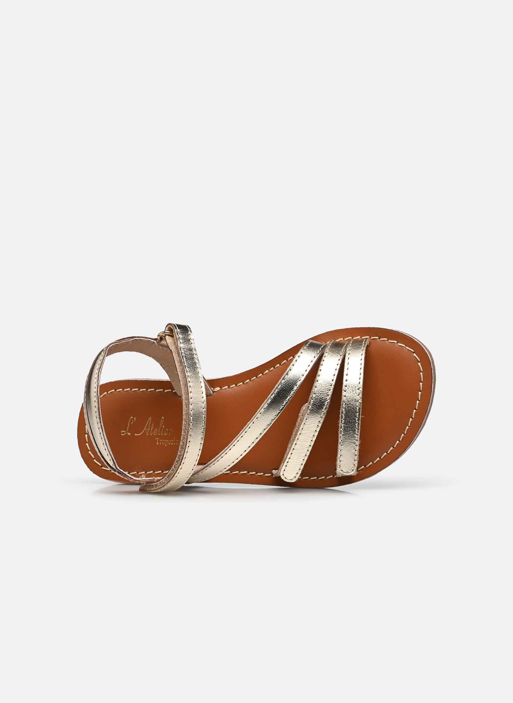 Sandalen SB-2633 mädchen gold und bronze L'Atelier Tropézien Sandalen SB-2633 mädchen gold und bronze GOLD