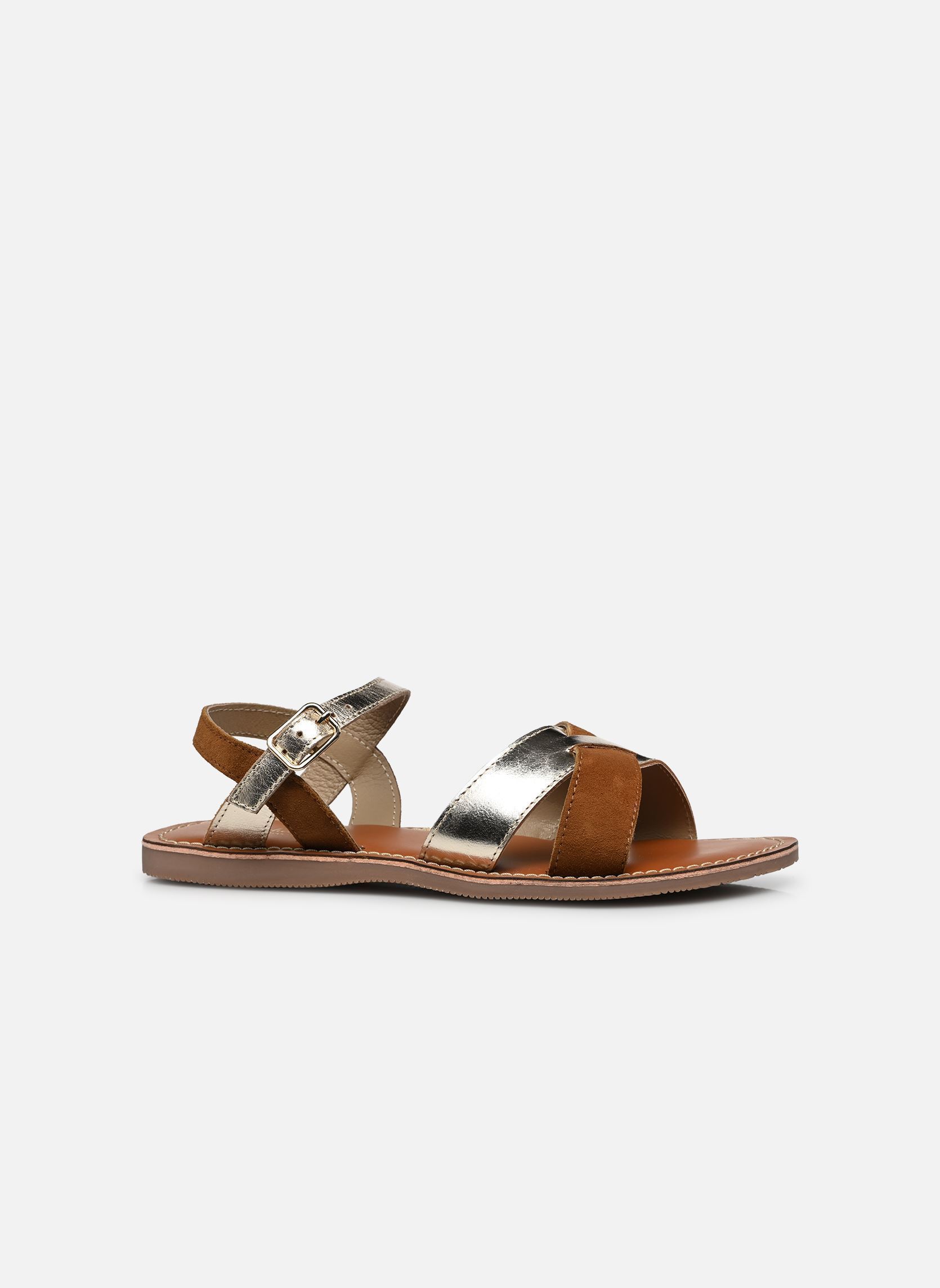 Sandalen SB-2640 mädchen braun L'Atelier Tropézien Sandalen SB-2640 mädchen braun TAN GOLD