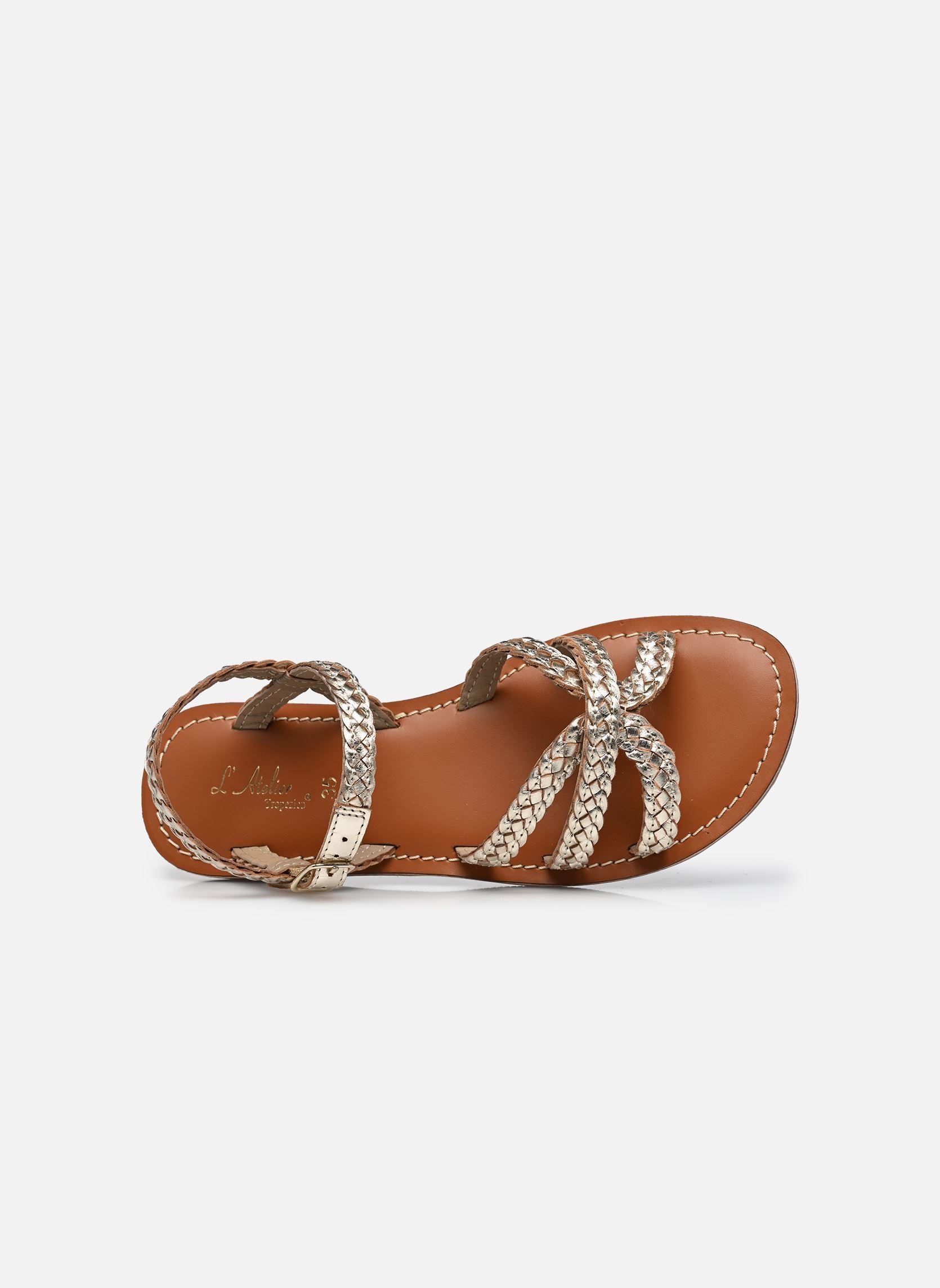 Sandalen SB-2637 mädchen gold und bronze L'Atelier Tropézien Sandalen SB-2637 mädchen gold und bronze GOLD