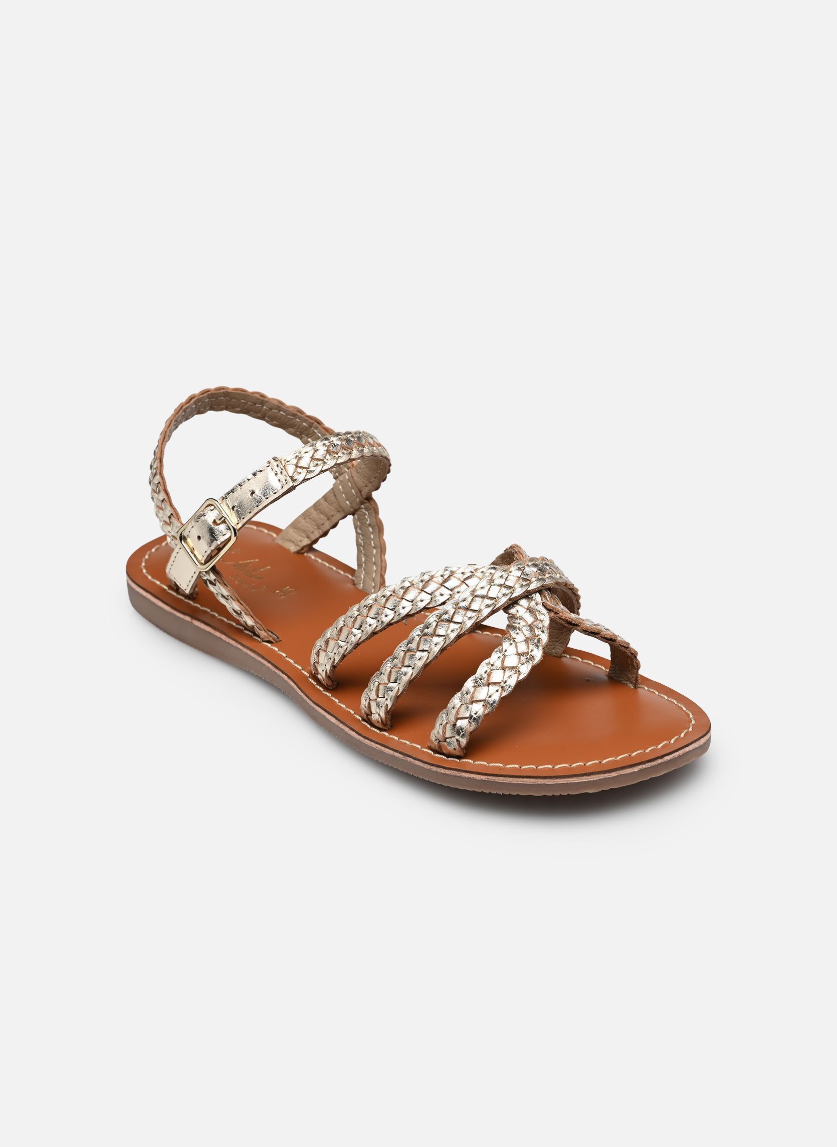 Sandalen SB-2637 mädchen gold und bronze L'Atelier Tropézien Sandalen SB-2637 mädchen gold und bronze GOLD