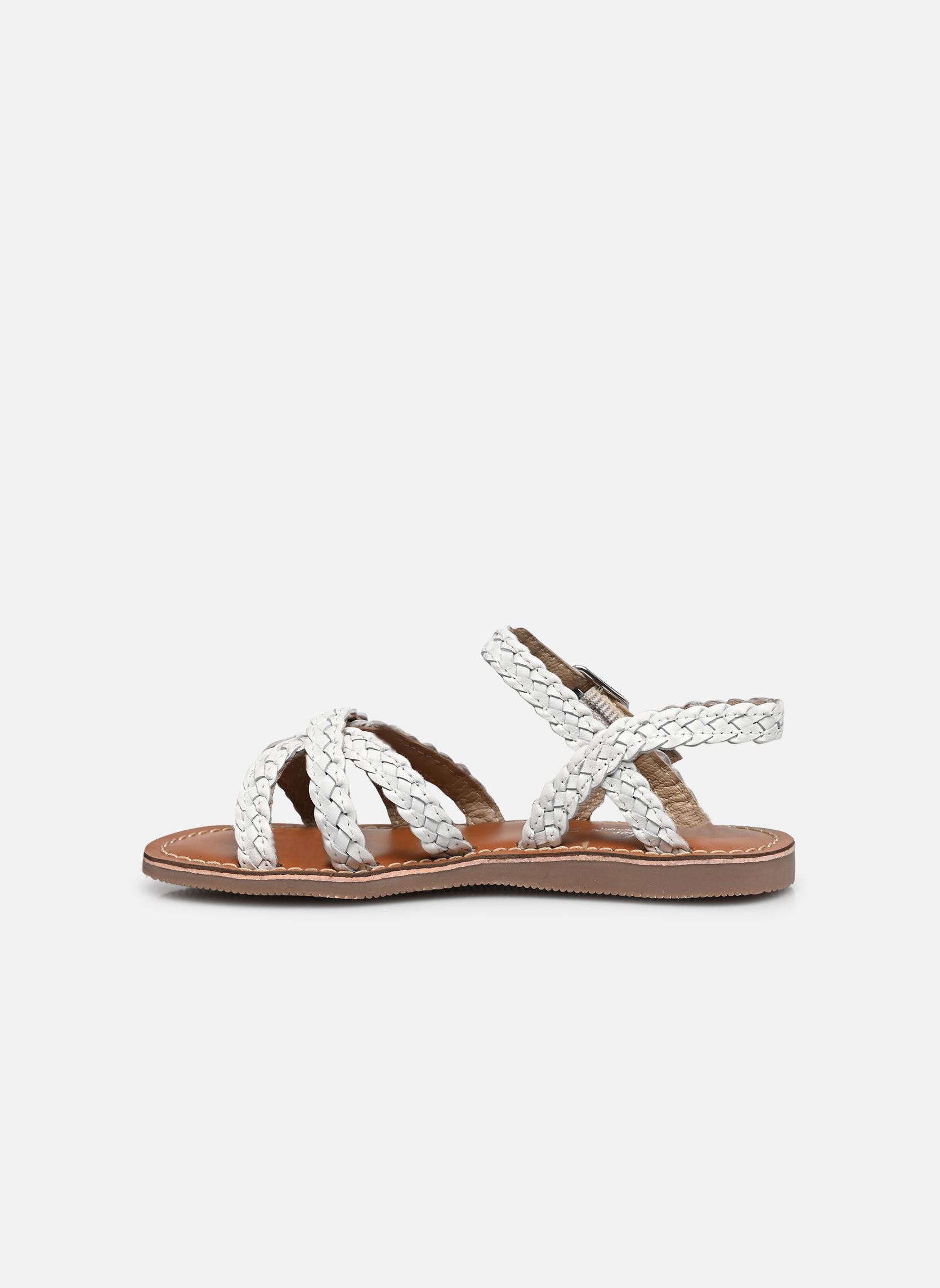 Sandales SB-2637 fille blanc L'Atelier Tropézien Sandales SB-2637 fille blanc WHITE