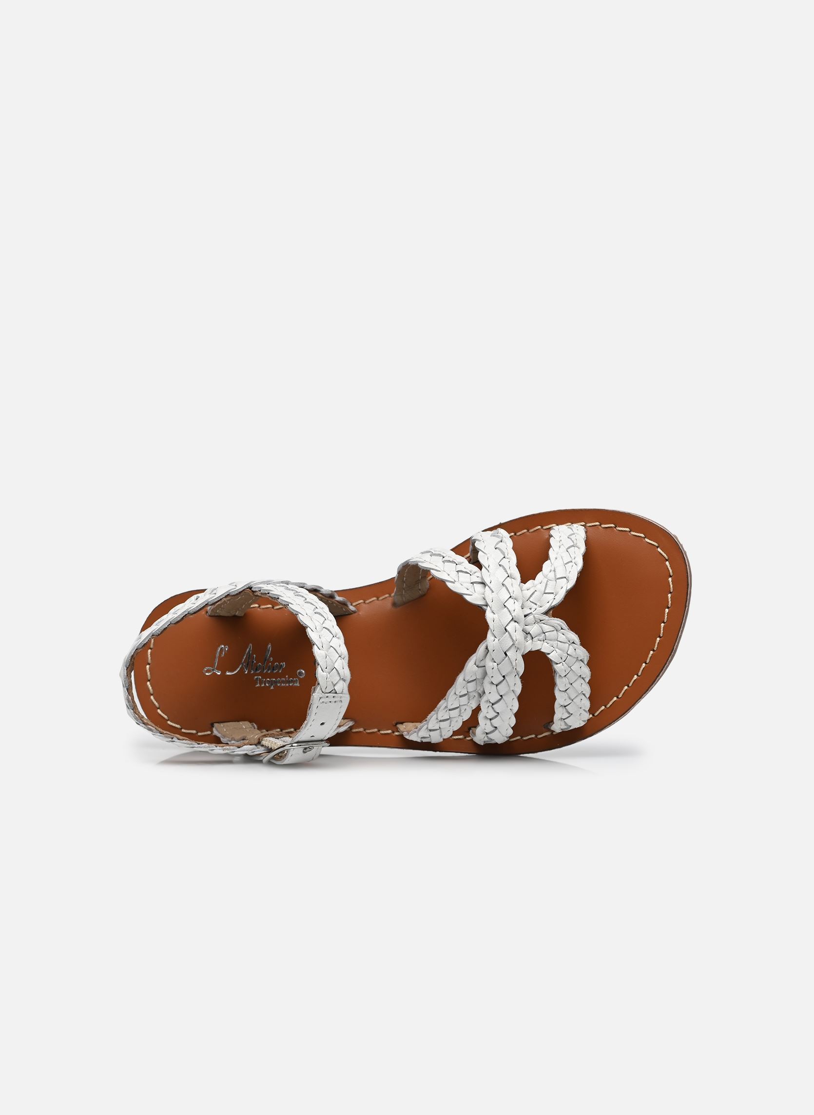 Sandales SB-2637 fille blanc L'Atelier Tropézien Sandales SB-2637 fille blanc WHITE