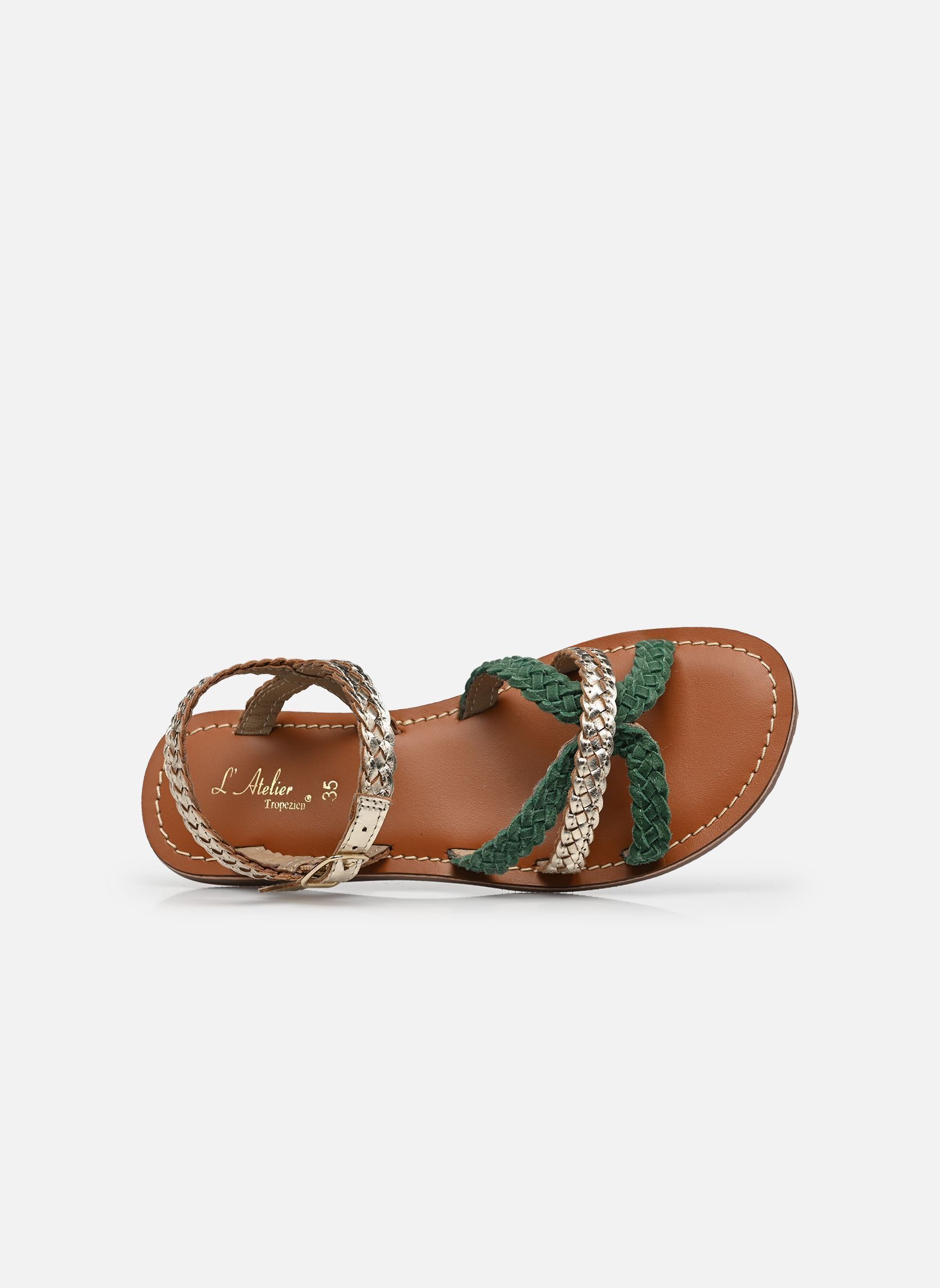 Sandales SB-2637 fille or et bronze L'Atelier Tropézien Sandales SB-2637 fille or et bronze GOLD GREEN