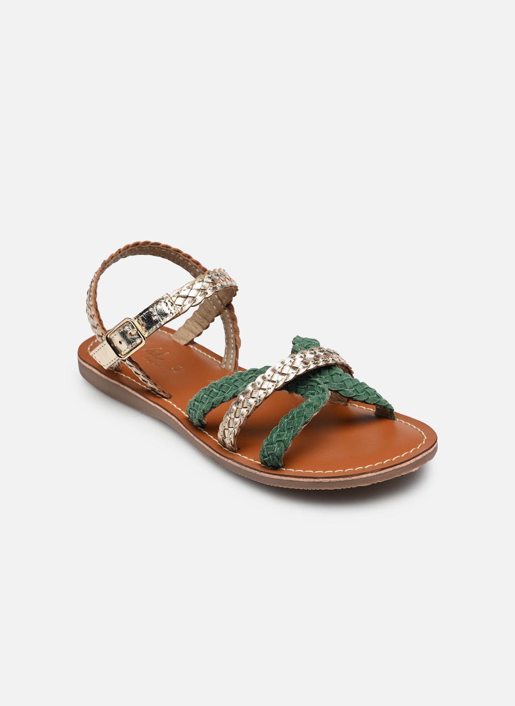 Sandales SB-2637 fille or et bronze L'Atelier Tropézien Sandales SB-2637 fille or et bronze GOLD GREEN