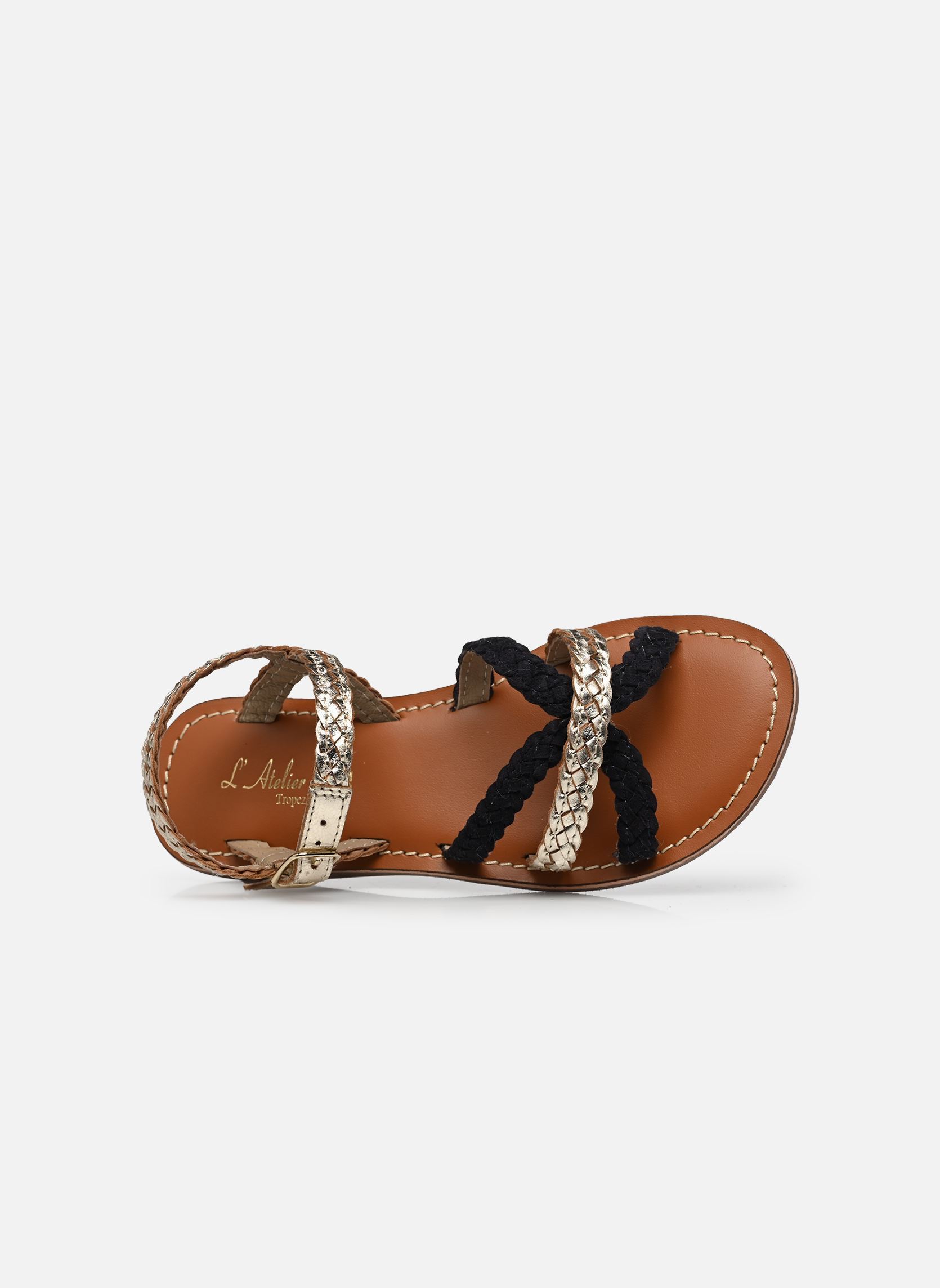 Sandalen SB-2637 mädchen gold und bronze L'Atelier Tropézien Sandalen SB-2637 mädchen gold und bronze GOLD NAVY