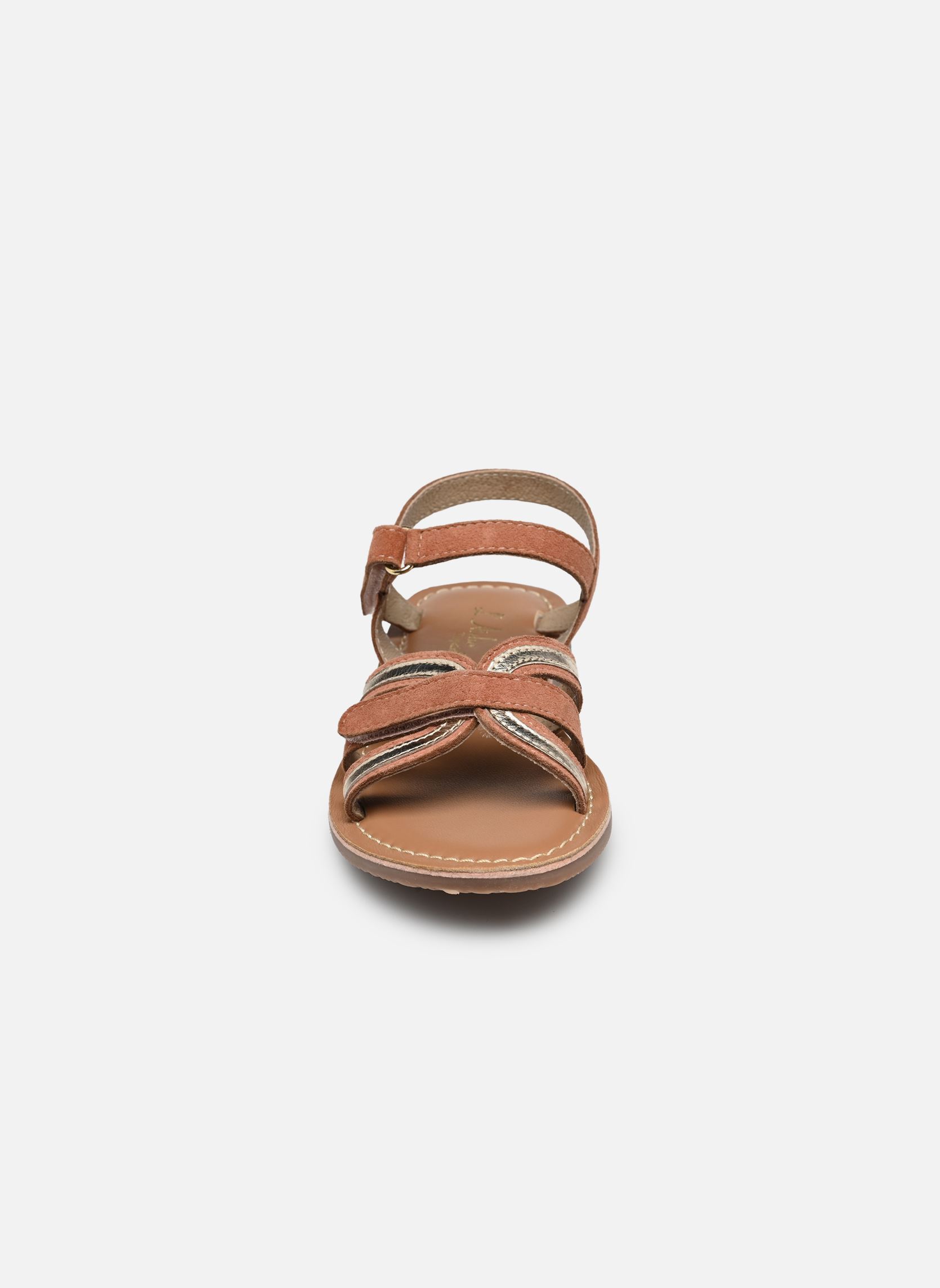 Sandalen IL-38 mädchen gold und bronze L'Atelier Tropézien Sandalen IL-38 mädchen gold und bronze GOLD PINK