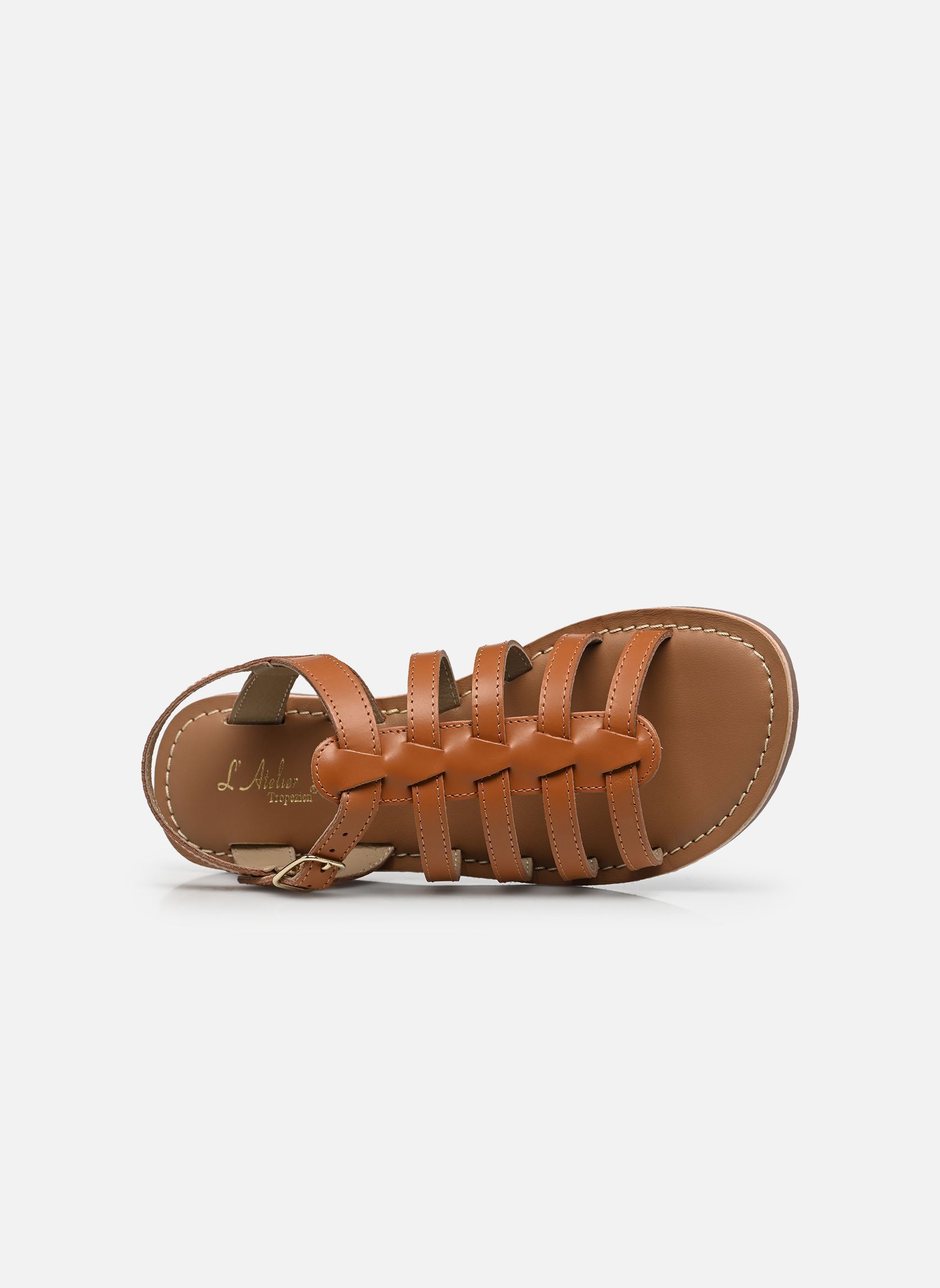 Sandalen IL-44 mädchen braun L'Atelier Tropézien Sandalen IL-44 mädchen braun TAN