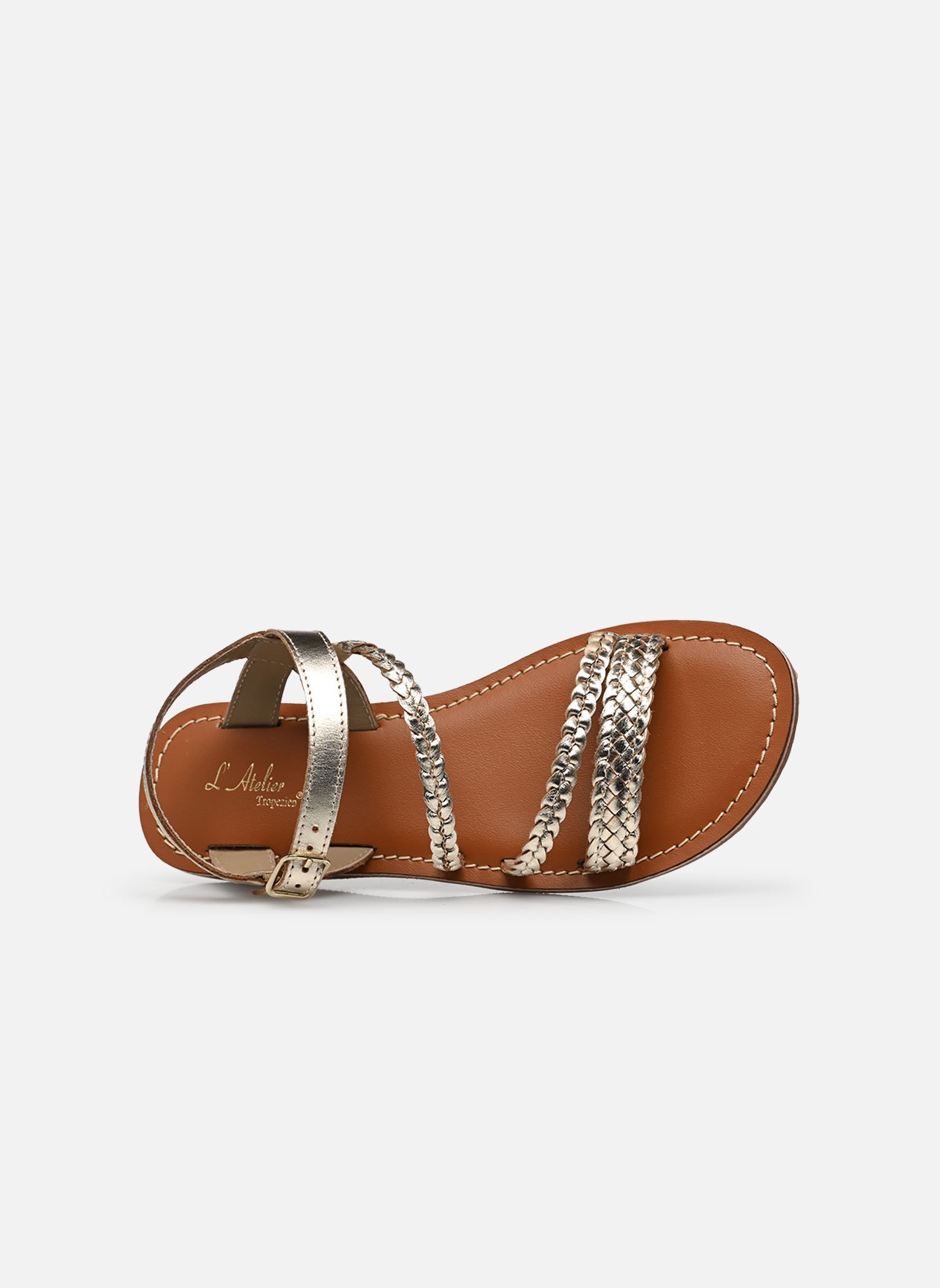Sandalen IL-2501 mädchen gold und bronze L'Atelier Tropézien Sandalen IL-2501 mädchen gold und bronze GOLD