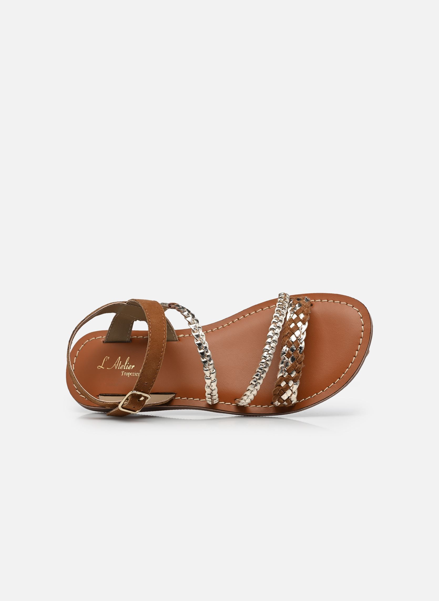 Sandalen IL-2501 mädchen braun L'Atelier Tropézien Sandalen IL-2501 mädchen braun TAN