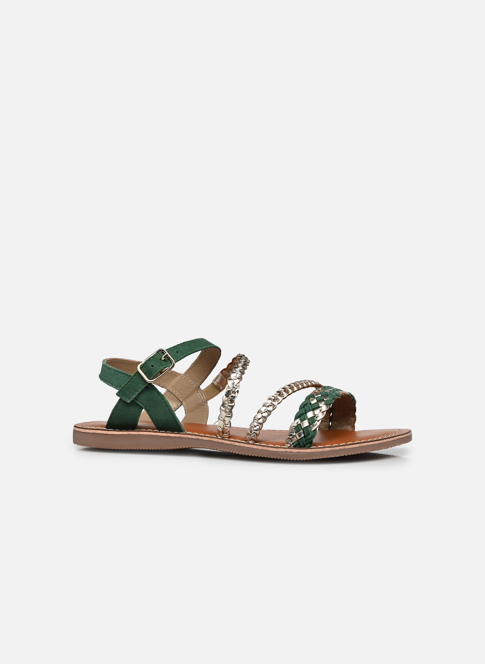 Sandalen IL-2501 mädchen grün L'Atelier Tropézien Sandalen IL-2501 mädchen grün GREEN