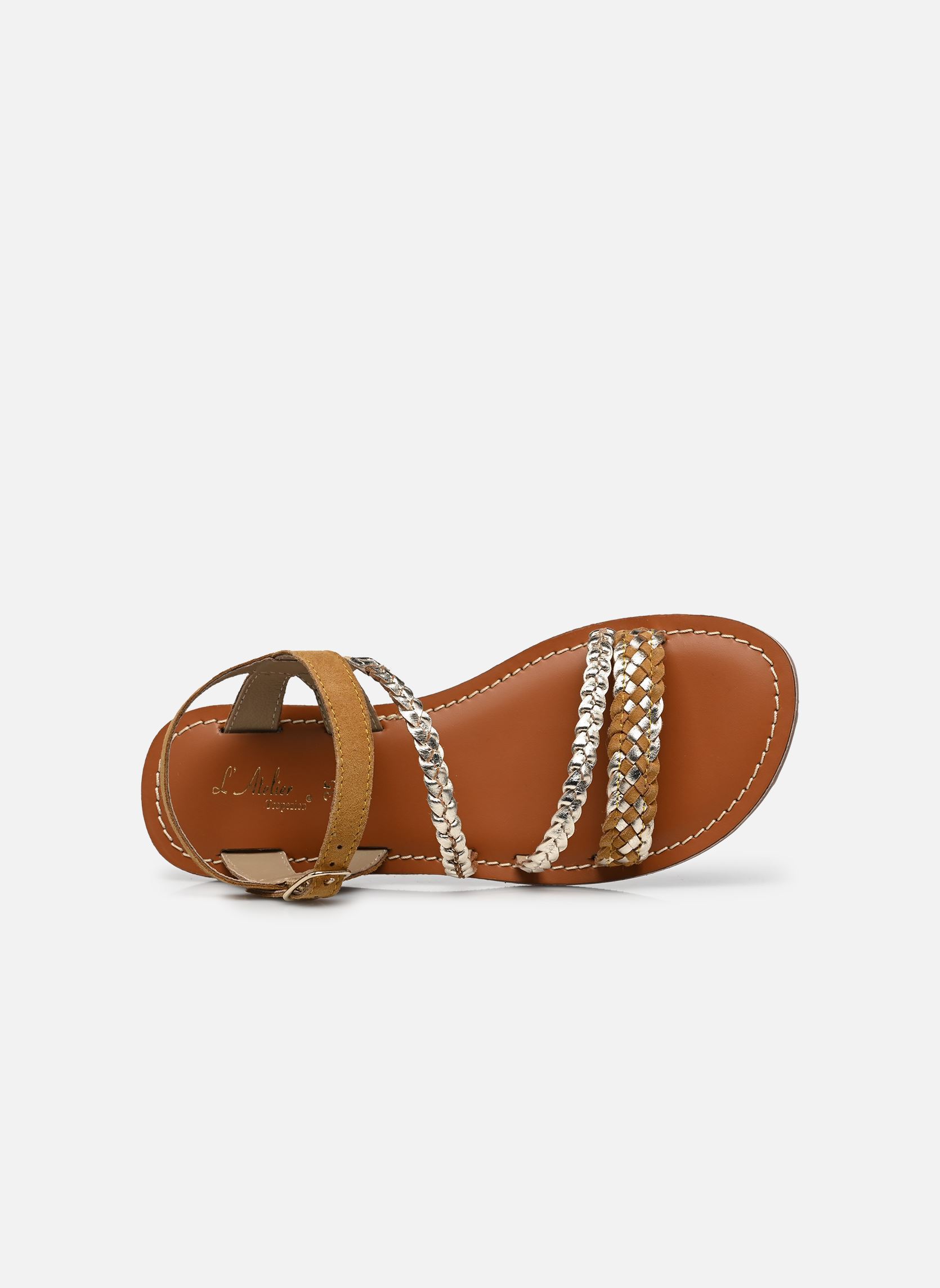Sandalen IL-2501 mädchen gelb L'Atelier Tropézien Sandalen IL-2501 mädchen gelb YELLOW