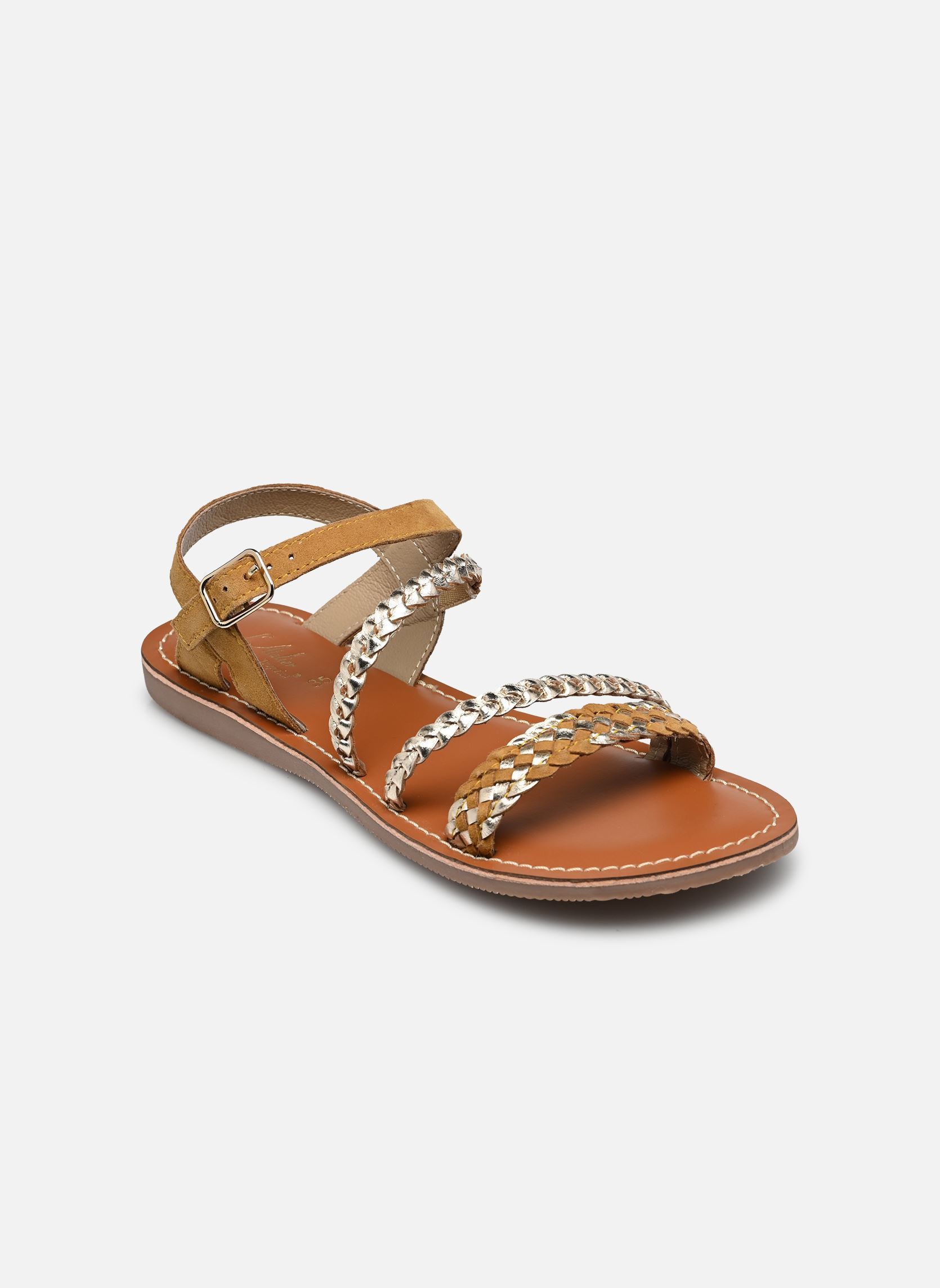Sandalen IL-2501 mädchen gelb L'Atelier Tropézien Sandalen IL-2501 mädchen gelb YELLOW