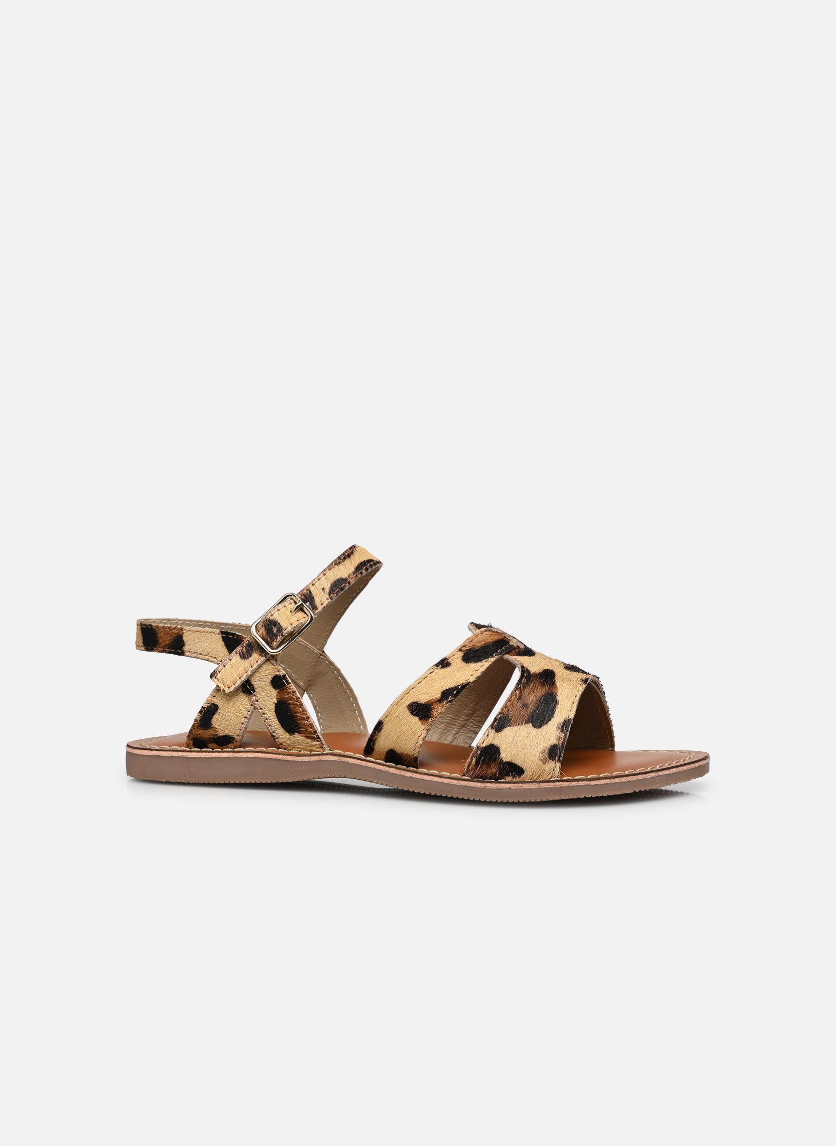 Sandalen IL-2503 mädchen braun L'Atelier Tropézien Sandalen IL-2503 mädchen braun CHEETAH