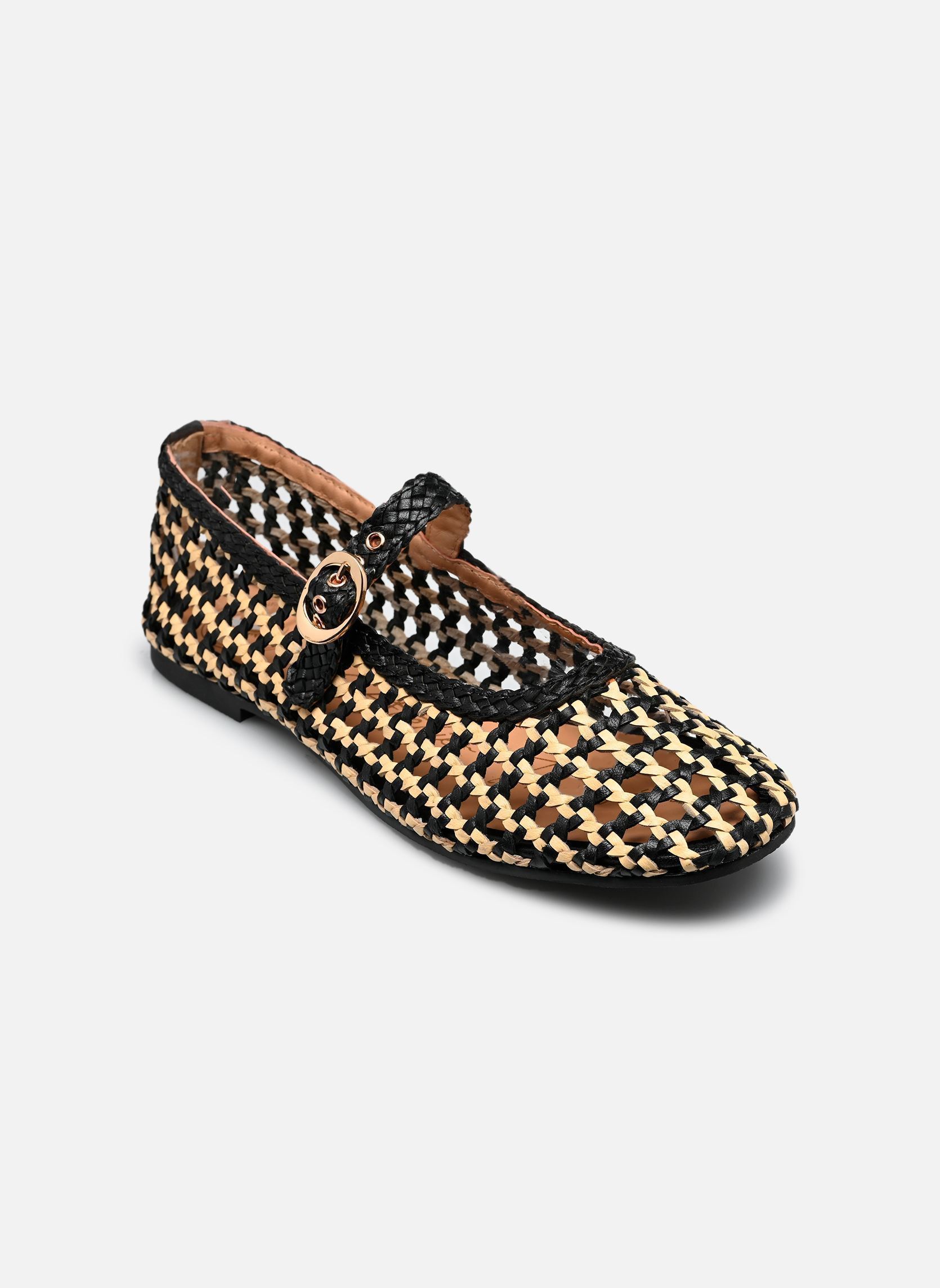 Babys S-CHR3209 damen mehrfarbig L'Atelier Tropézien Babys S-CHR3209 damen mehrfarbig BEIGE BLACK