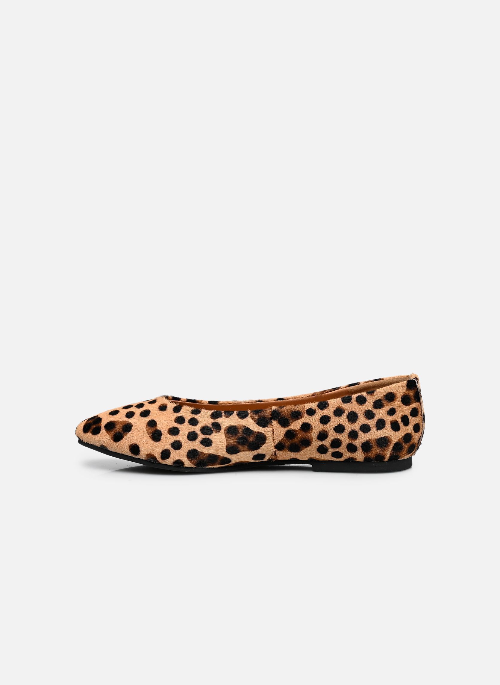 Ballerines classiques S-CHR3201 femme marron L'Atelier Tropézien Ballerines classiques S-CHR3201 femme marron LEOPARD