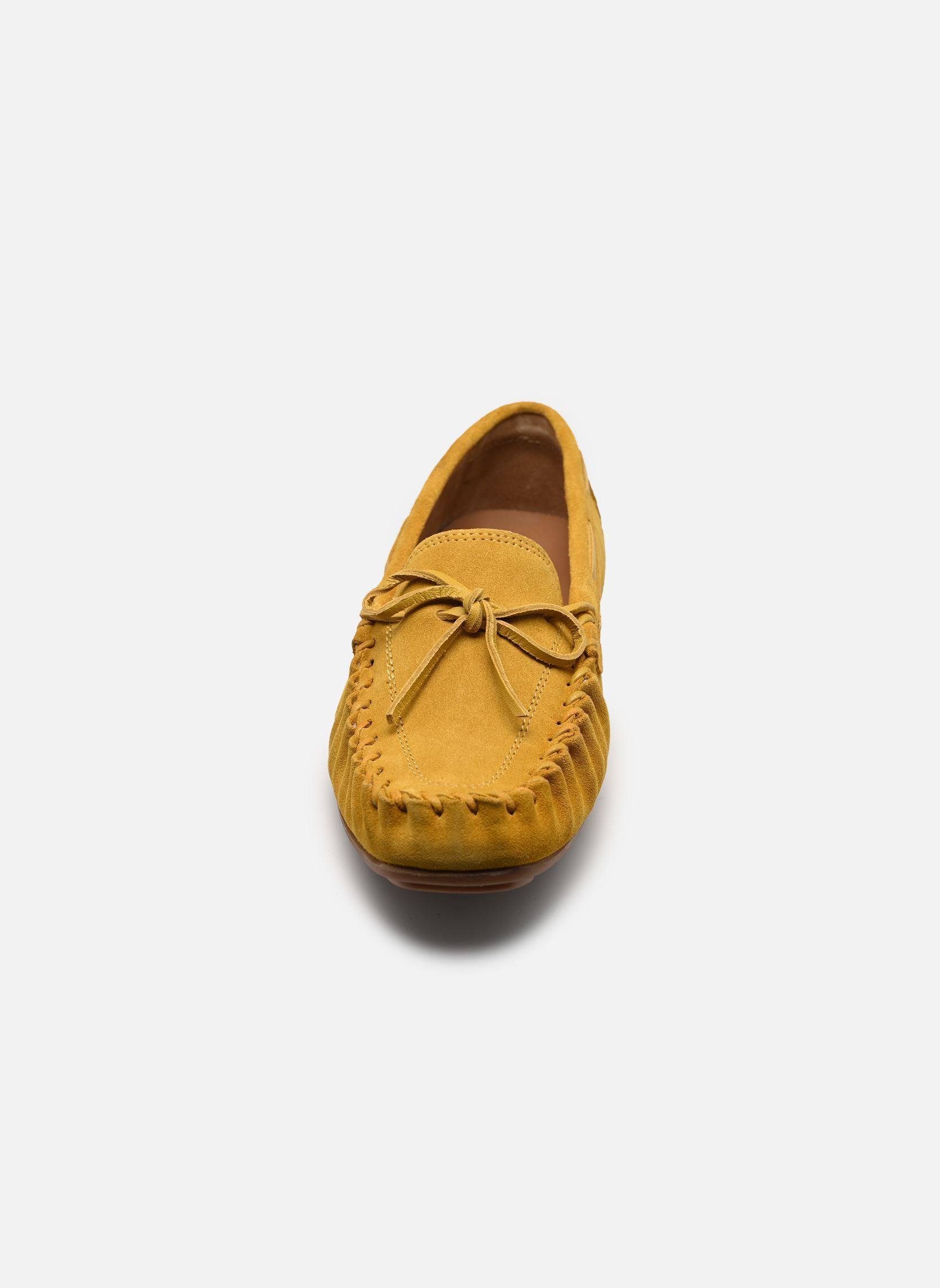 Mocassins S-ALICE femme jaune L'Atelier Tropézien Mocassins S-ALICE femme jaune YELLOW