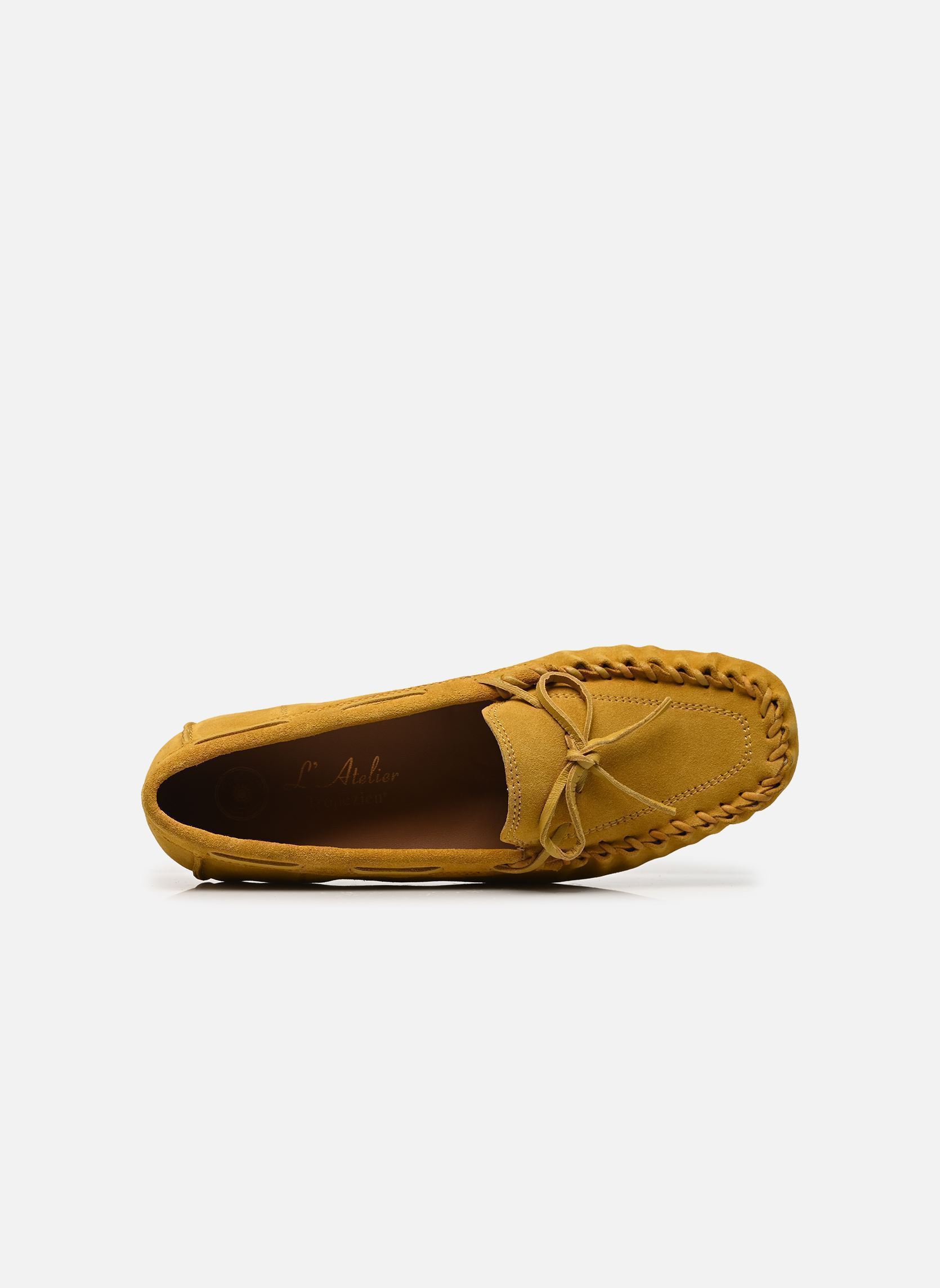 Mocassins S-ALICE femme jaune L'Atelier Tropézien Mocassins S-ALICE femme jaune YELLOW