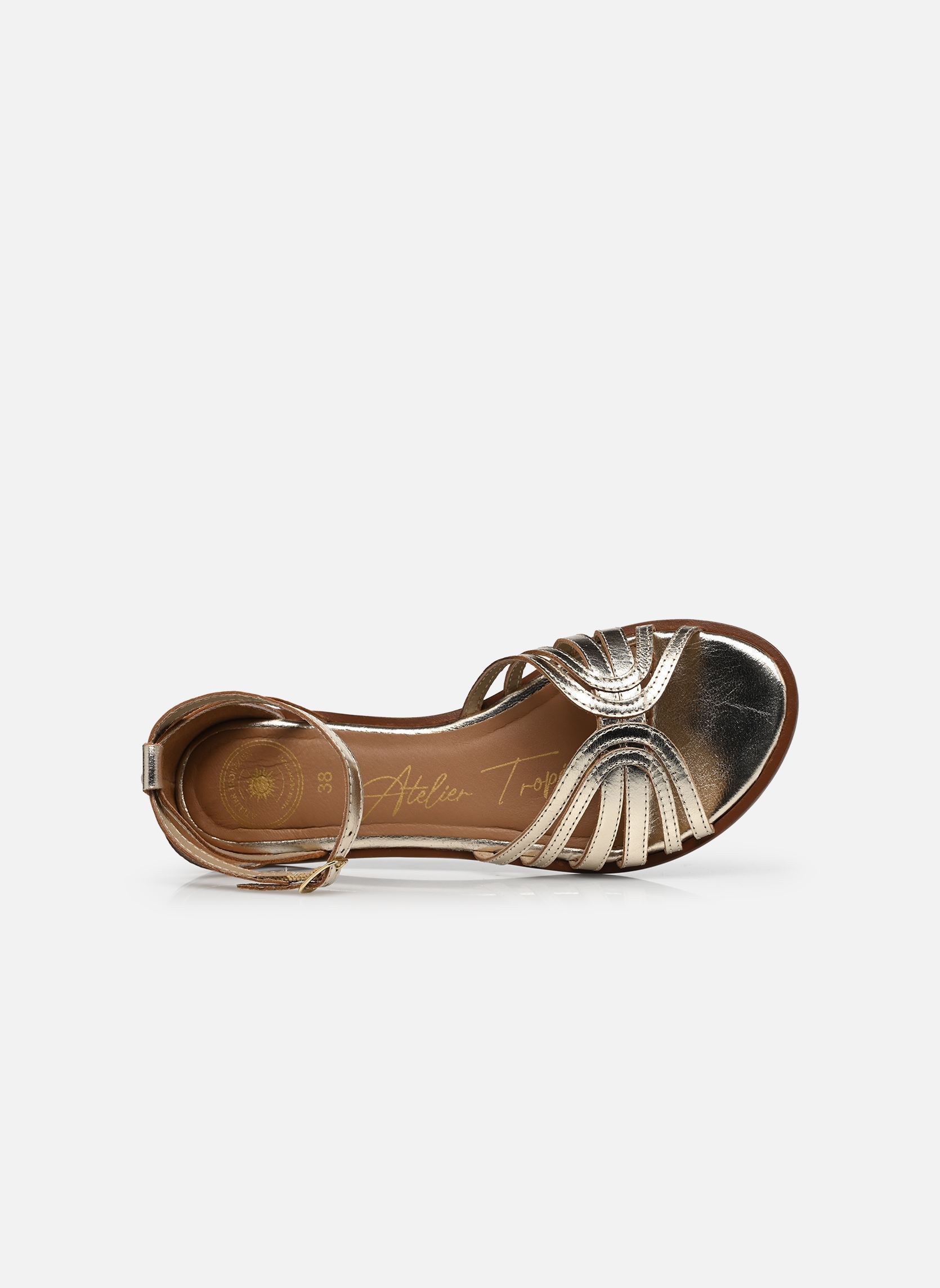 Sandales S-IL103 femme or et bronze L'Atelier Tropézien Sandales S-IL103 femme or et bronze GOLD