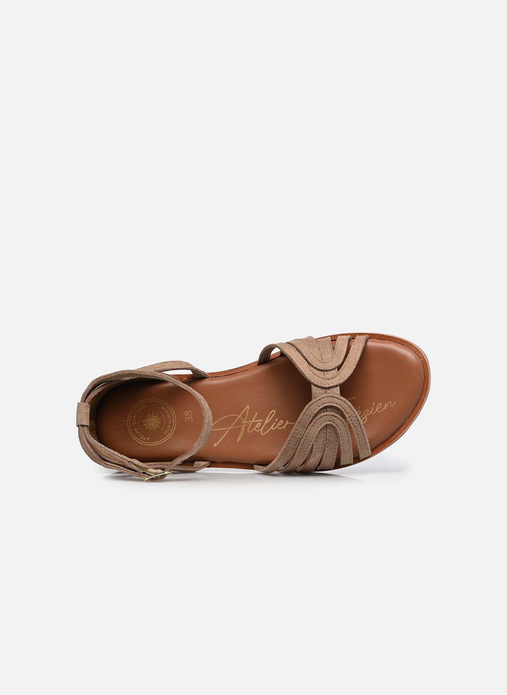 Sandalen S-SH3340 dames beige L'Atelier Tropézien Sandalen S-SH3340 dames beige TAUPE