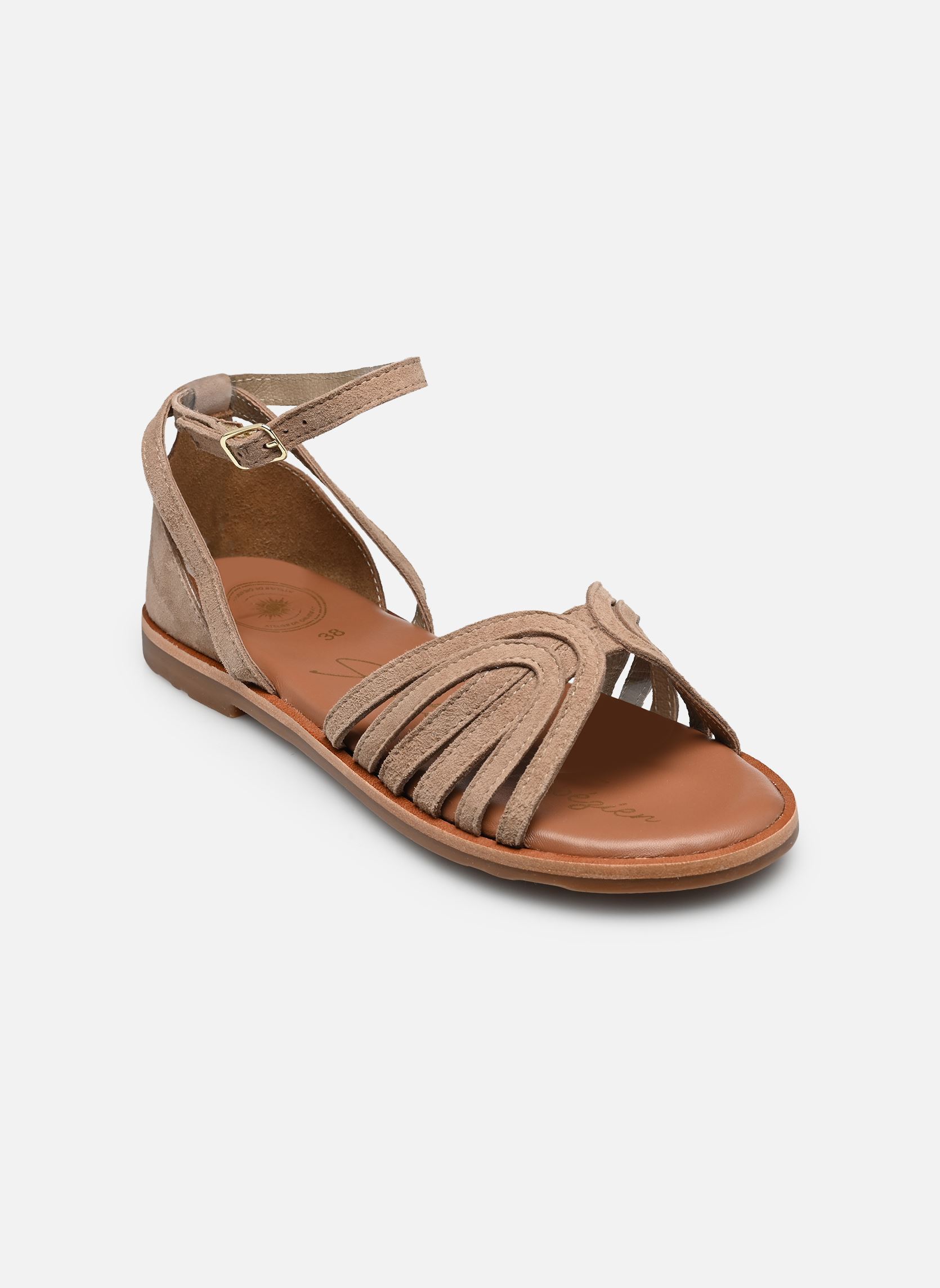 Sandalen S-SH3340 dames beige L'Atelier Tropézien Sandalen S-SH3340 dames beige TAUPE