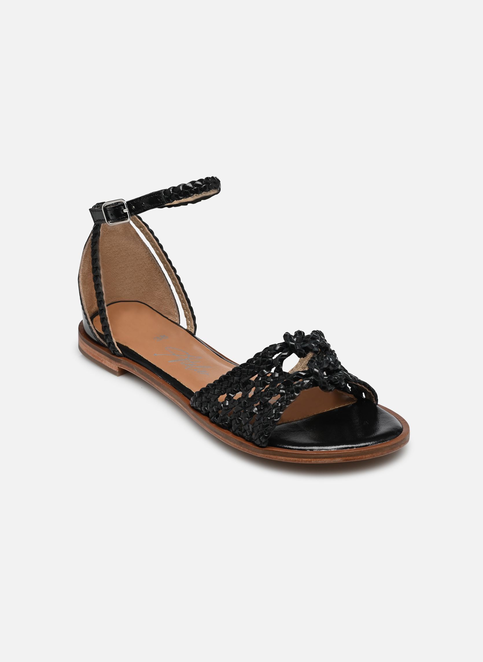 Sandalen S-IL2124 damen schwarz L'Atelier Tropézien Sandalen S-IL2124 damen schwarz BLACK