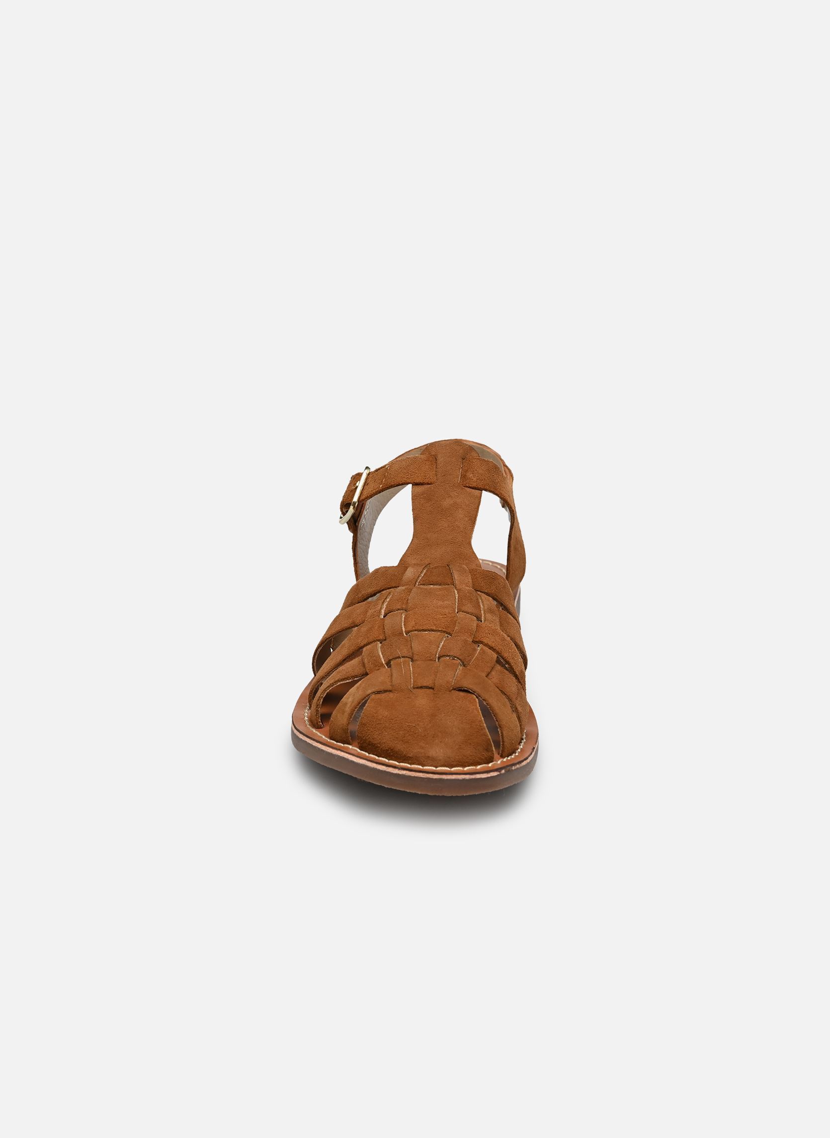 Sandalen S-SB3408 dames bruin L'Atelier Tropézien Sandalen S-SB3408 dames bruin TAN SUEDE