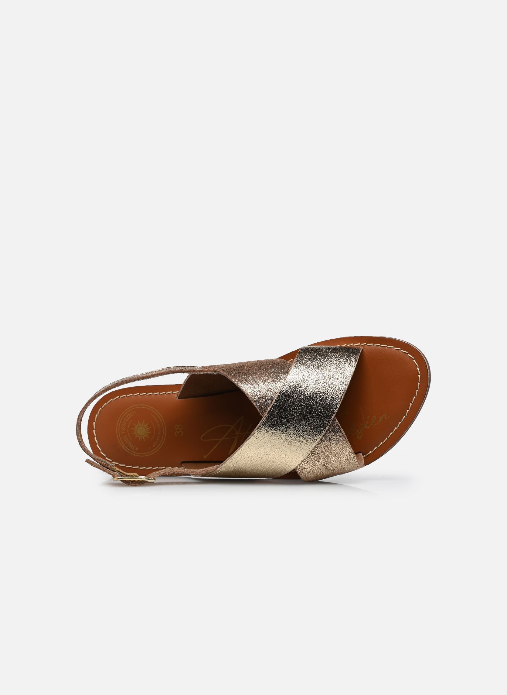 Sandalen S-FANNY damen gold und bronze L'Atelier Tropézien Sandalen S-FANNY damen gold und bronze GOLD