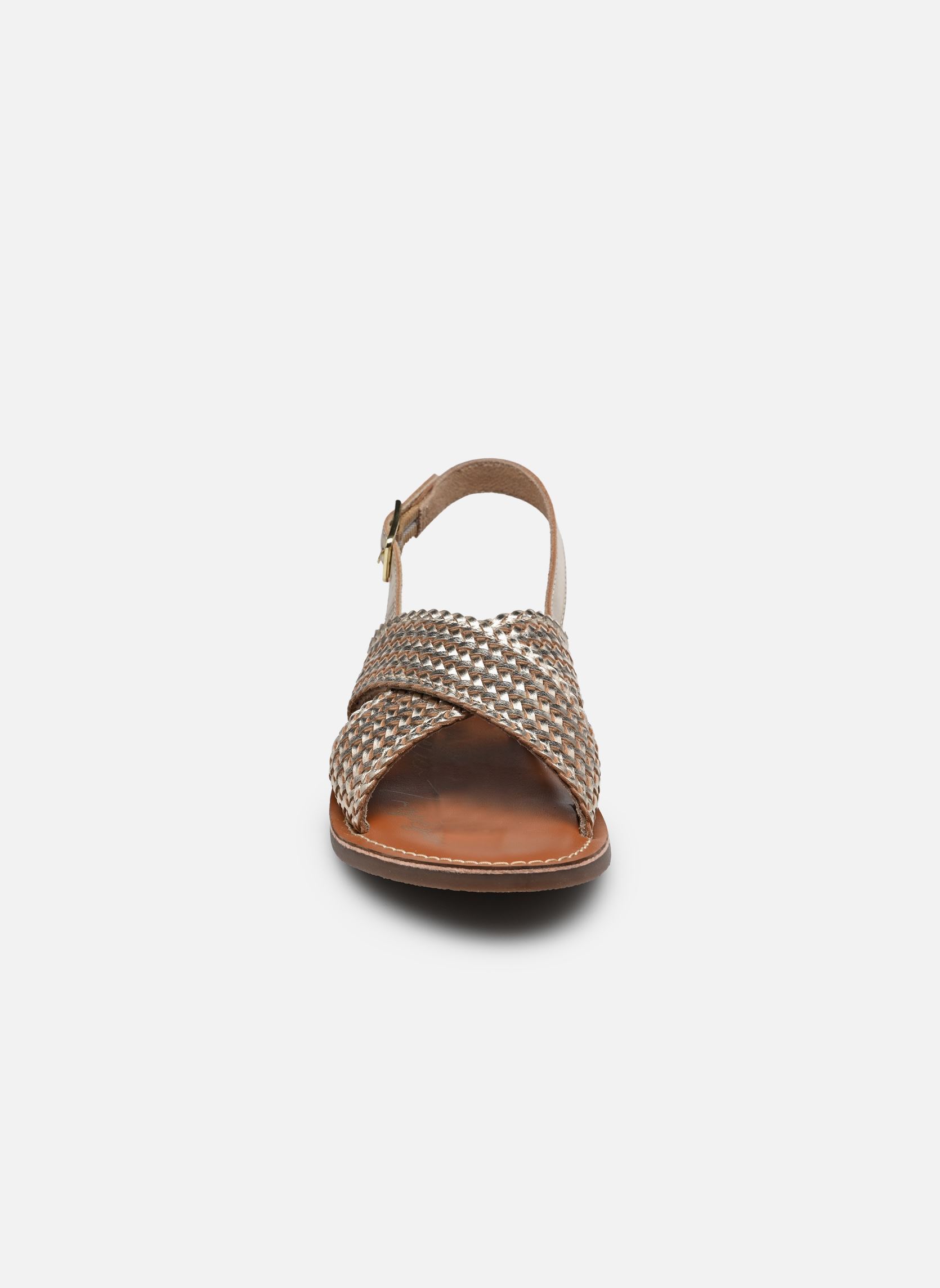 Sandales S-FANNY femme or et bronze L'Atelier Tropézien Sandales S-FANNY femme or et bronze GOLD MESH