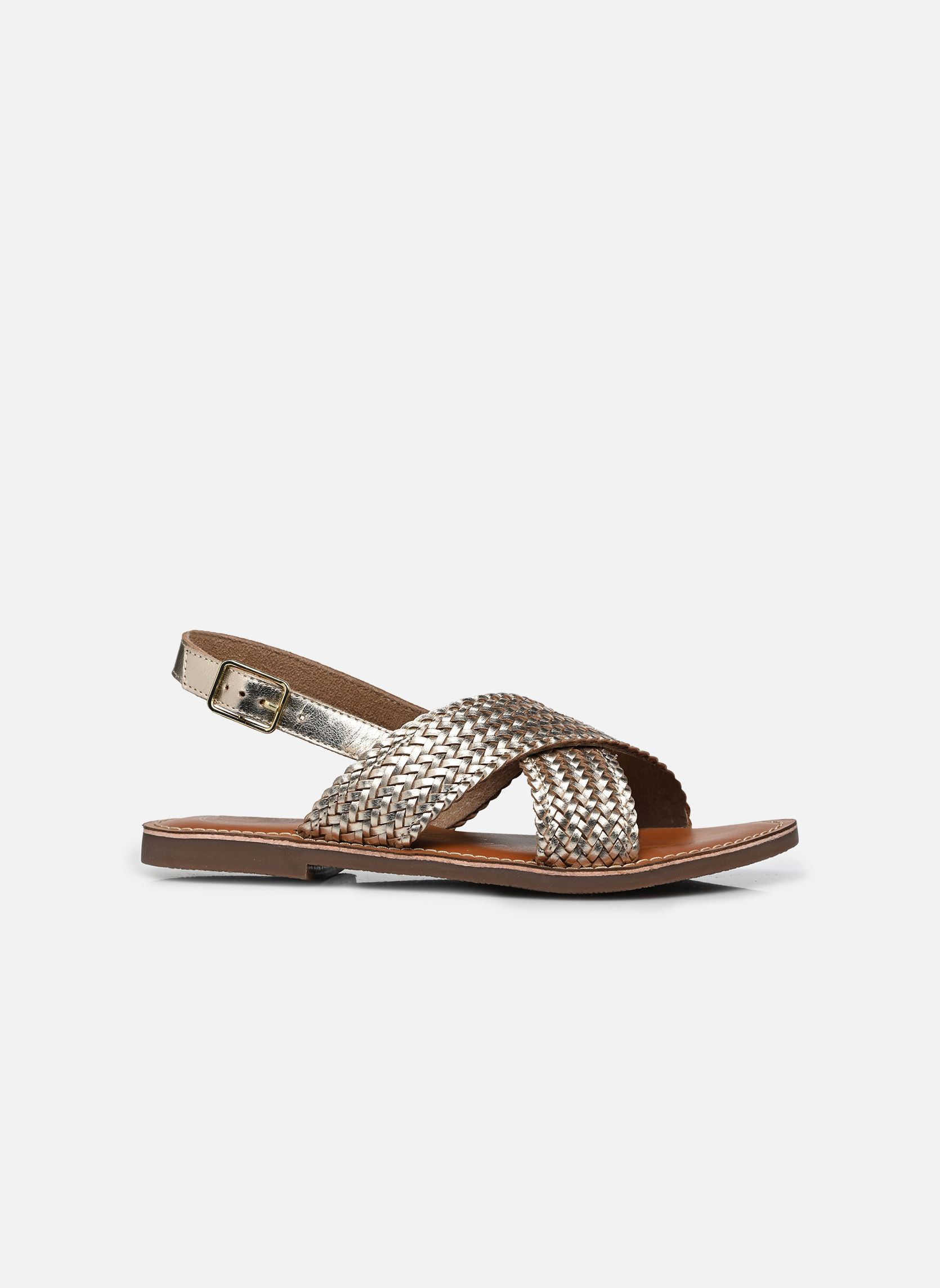 Sandales S-FANNY femme or et bronze L'Atelier Tropézien Sandales S-FANNY femme or et bronze GOLD MESH